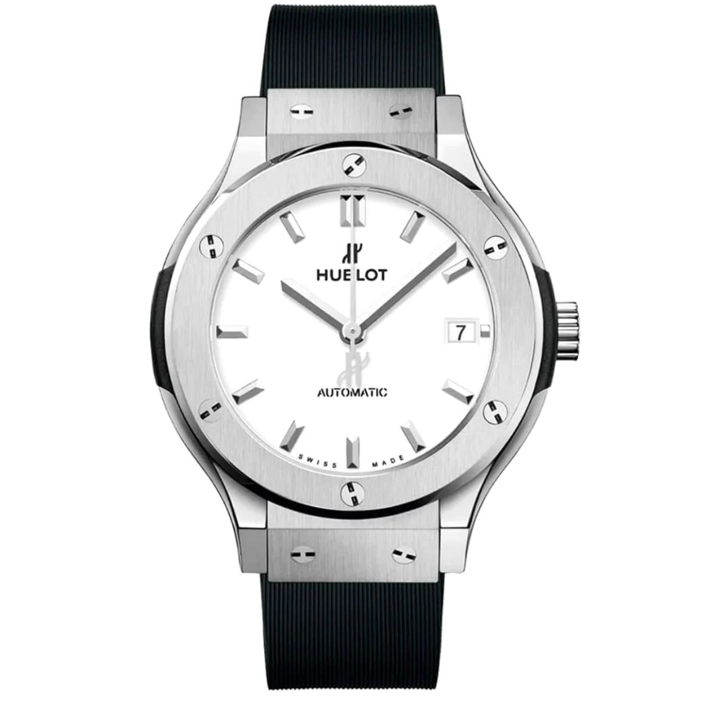 Hublot Classic Fusion 565.NX.2611.RX (2023) - White dial 38 mm Titanium case (1/1)