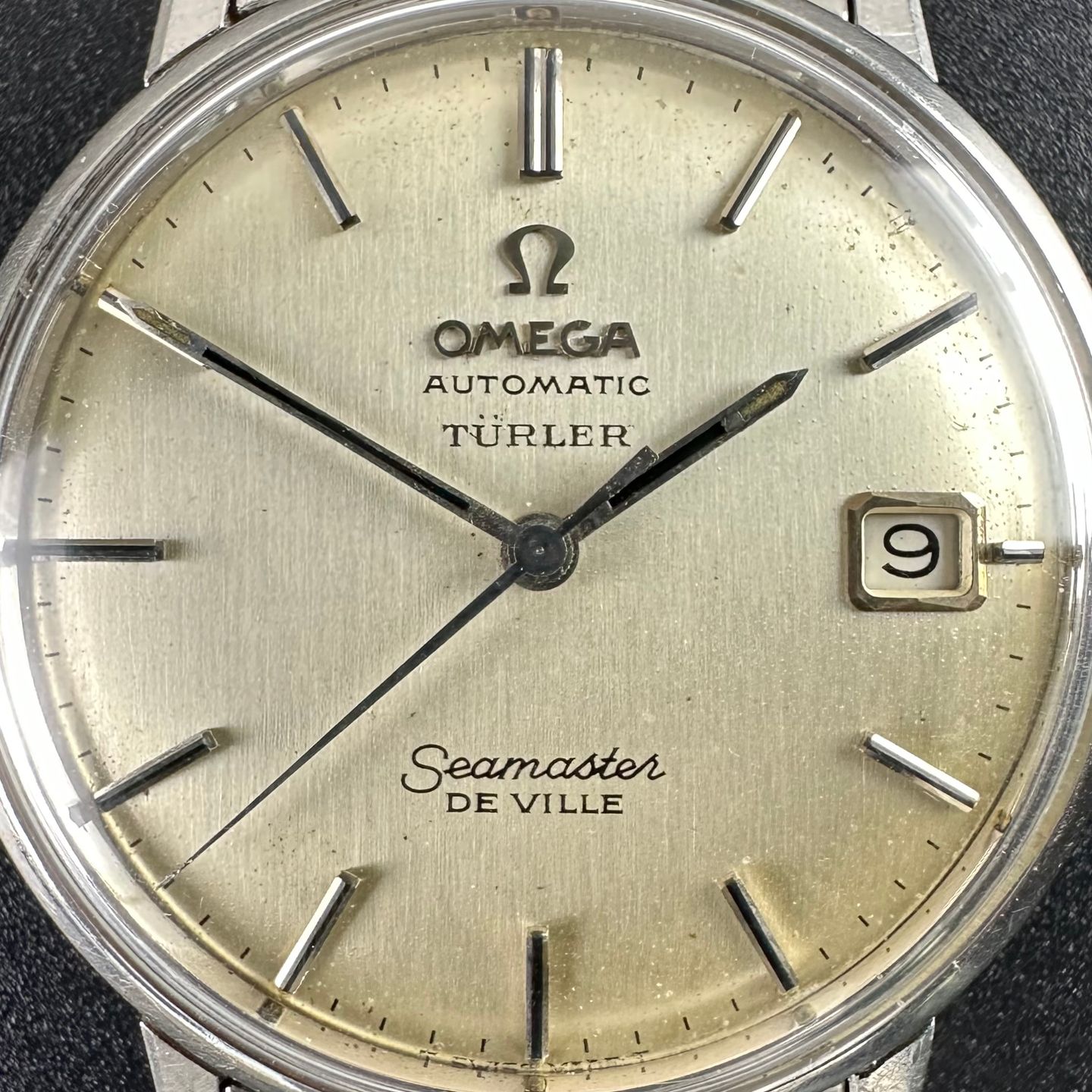 Omega Seamaster DeVille 166.020 (1967) - Wit wijzerplaat 34mm Staal (8/8)