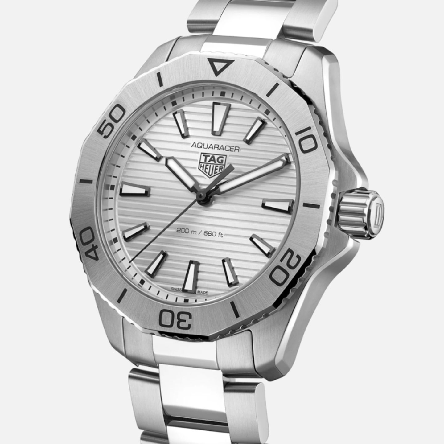 TAG Heuer Aquaracer WBP1111.BA0627 (2024) - Silver dial 40 mm Steel case (1/1)