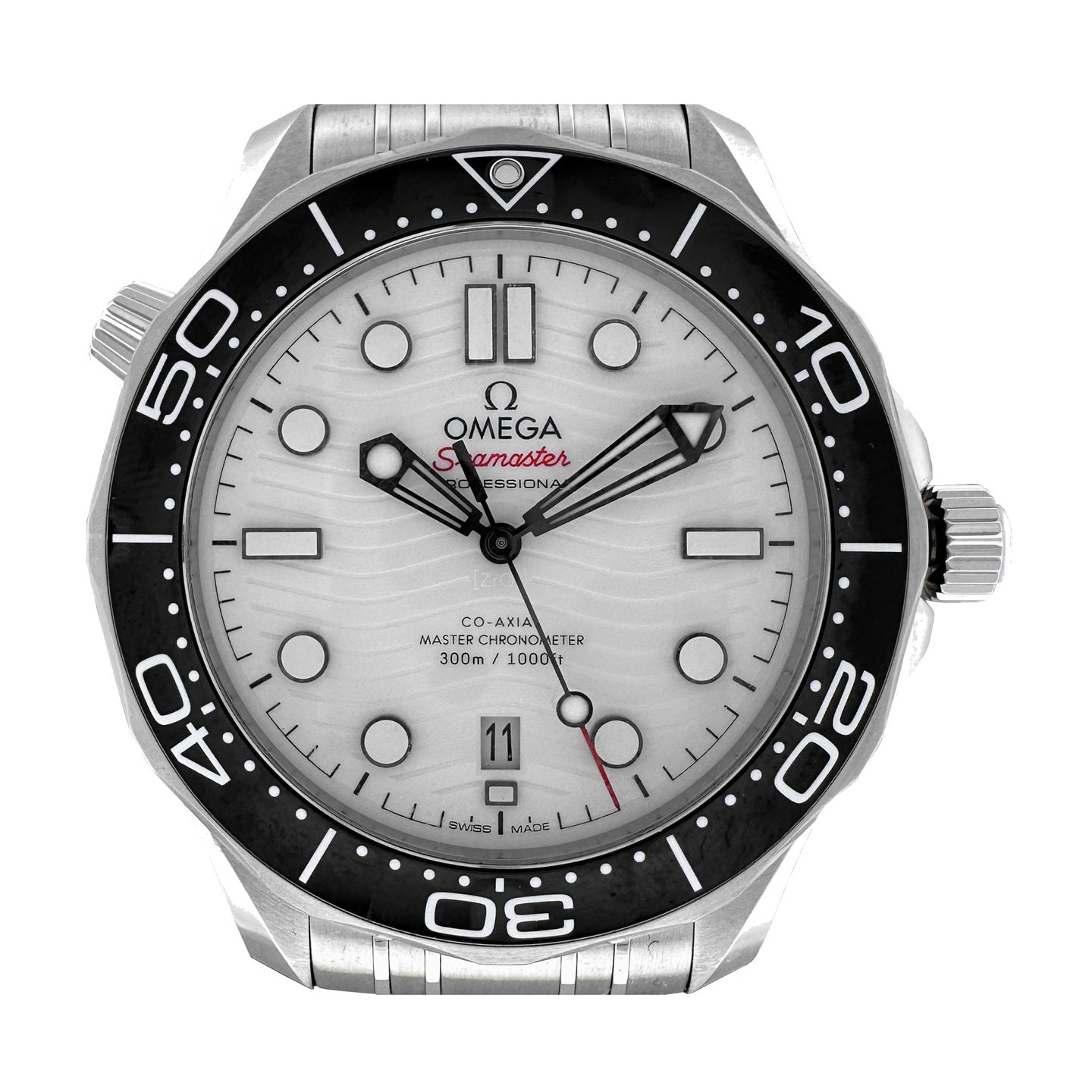 Omega Seamaster Diver 300 M 210.30.42.20.04.001 (2024) - Wit wijzerplaat 42mm Staal (1/8)