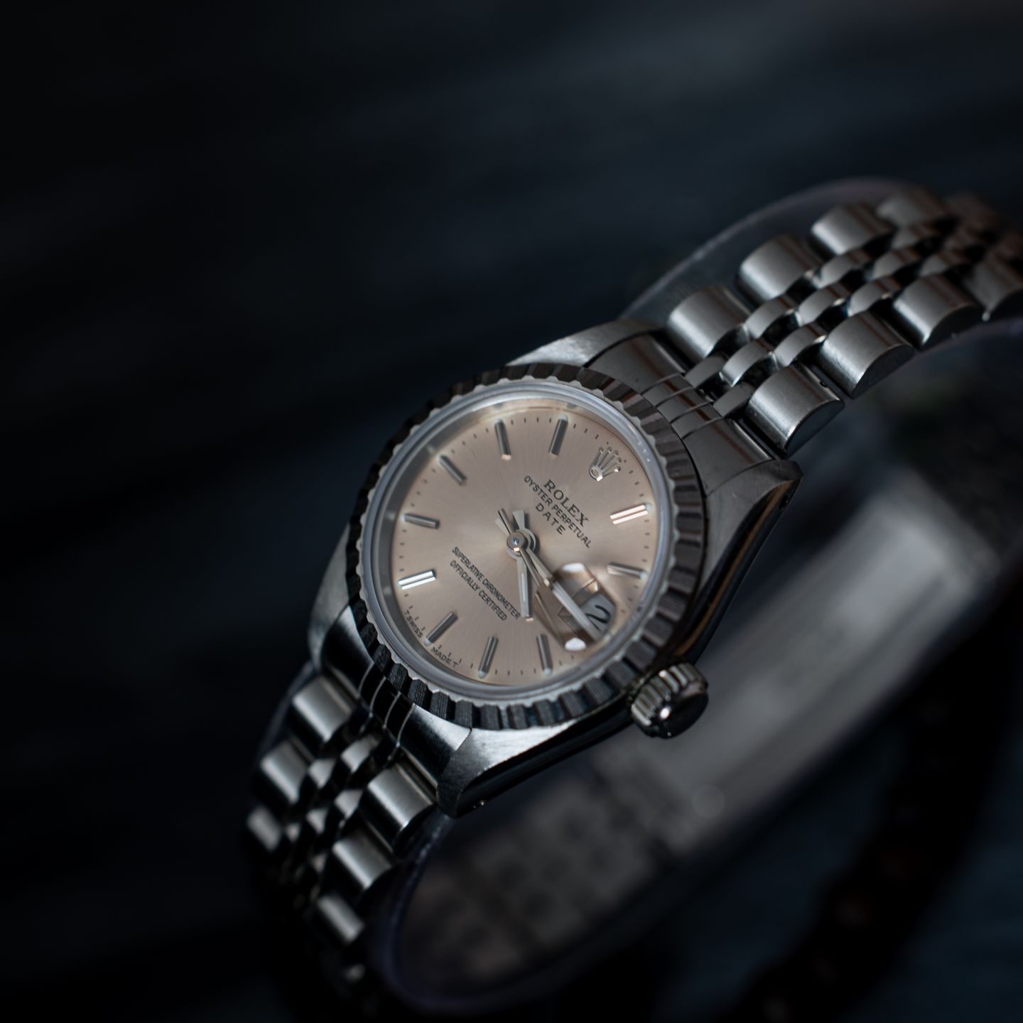 Rolex Oyster Perpetual Lady Date 69240 - (5/8)