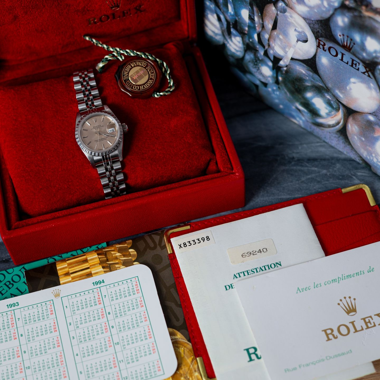 Rolex Oyster Perpetual Lady Date 69240 - (1/8)