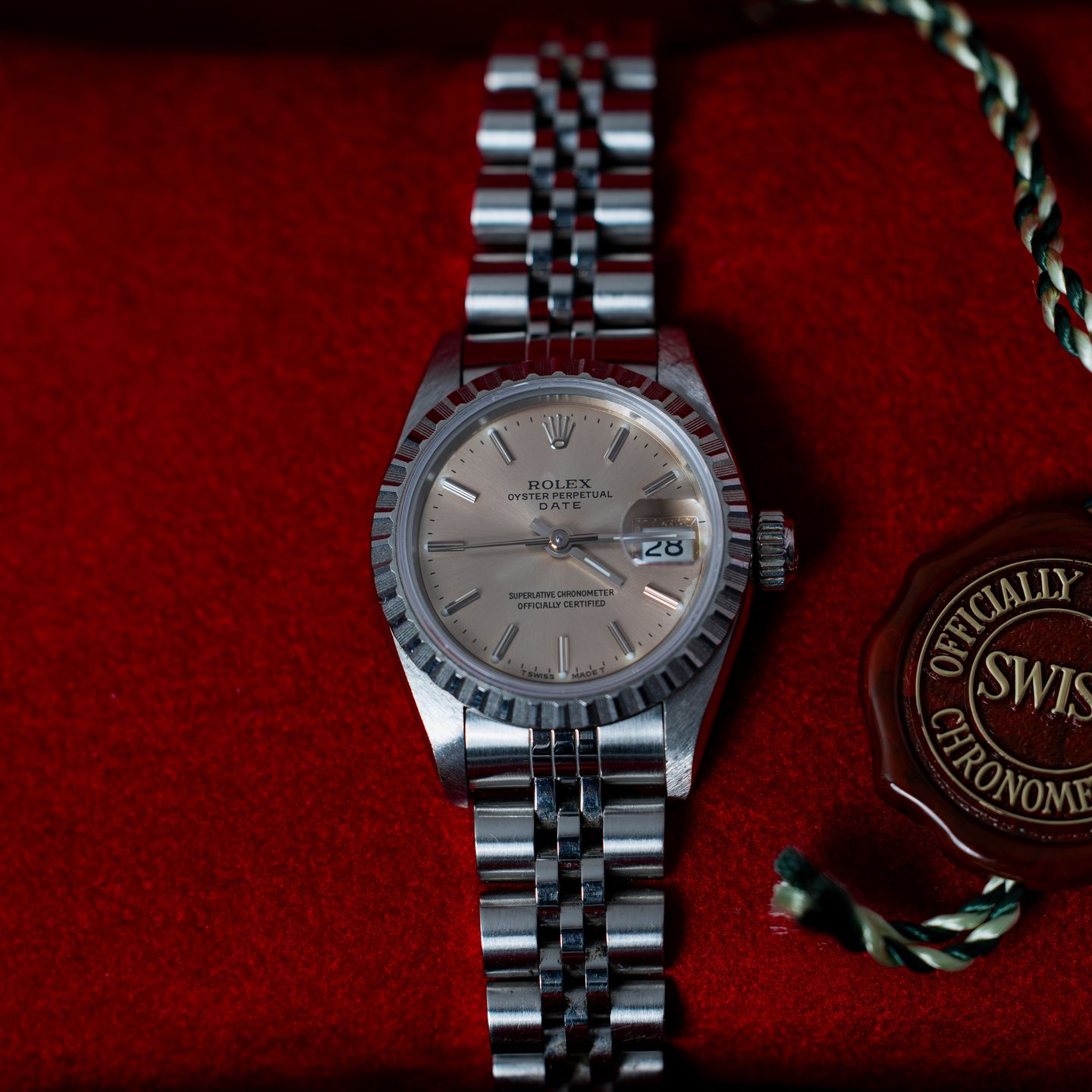 Rolex Oyster Perpetual Lady Date 69240 - (2/8)