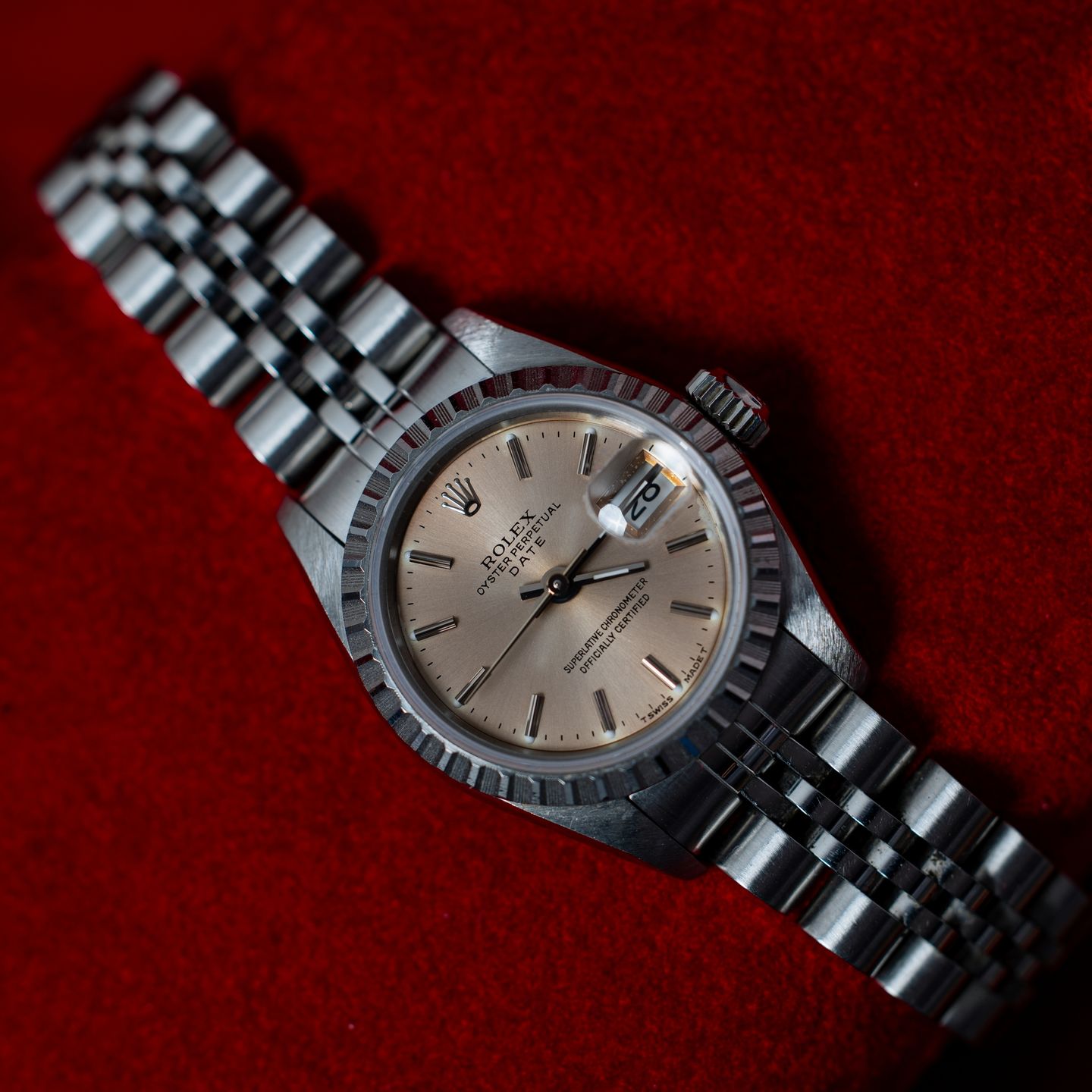 Rolex Oyster Perpetual Lady Date 69240 - (3/8)