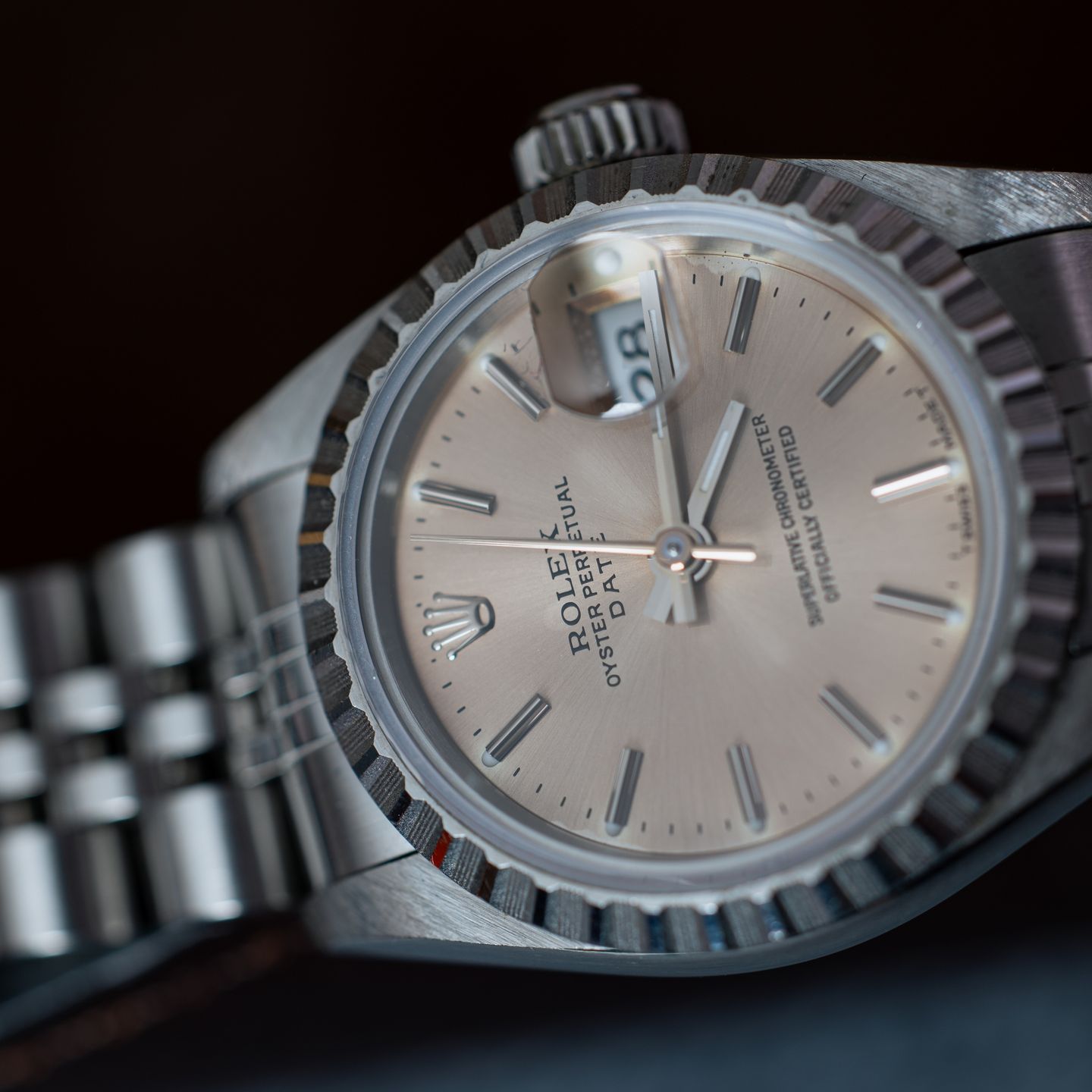 Rolex Oyster Perpetual Lady Date 69240 - (6/8)