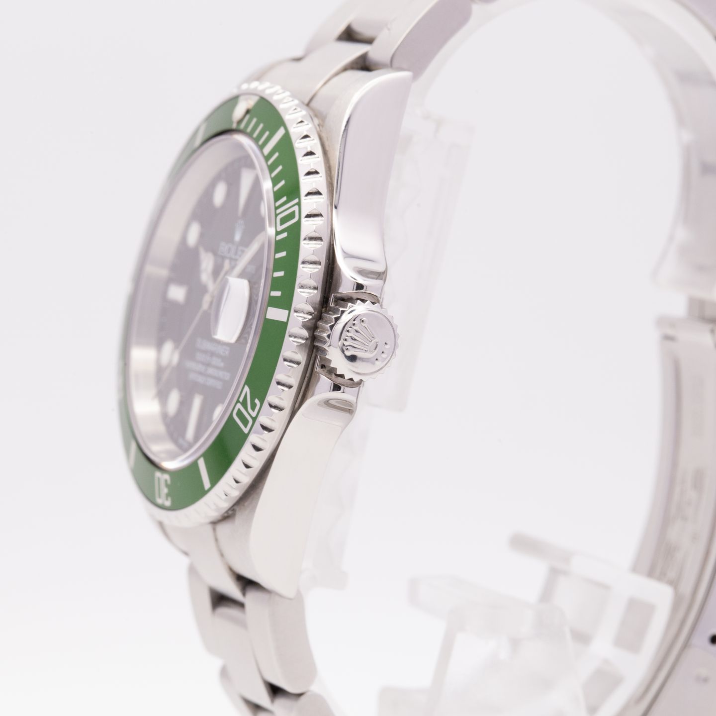 Rolex Submariner Date 16610LV (2003) - Black dial 40 mm Steel case (3/8)