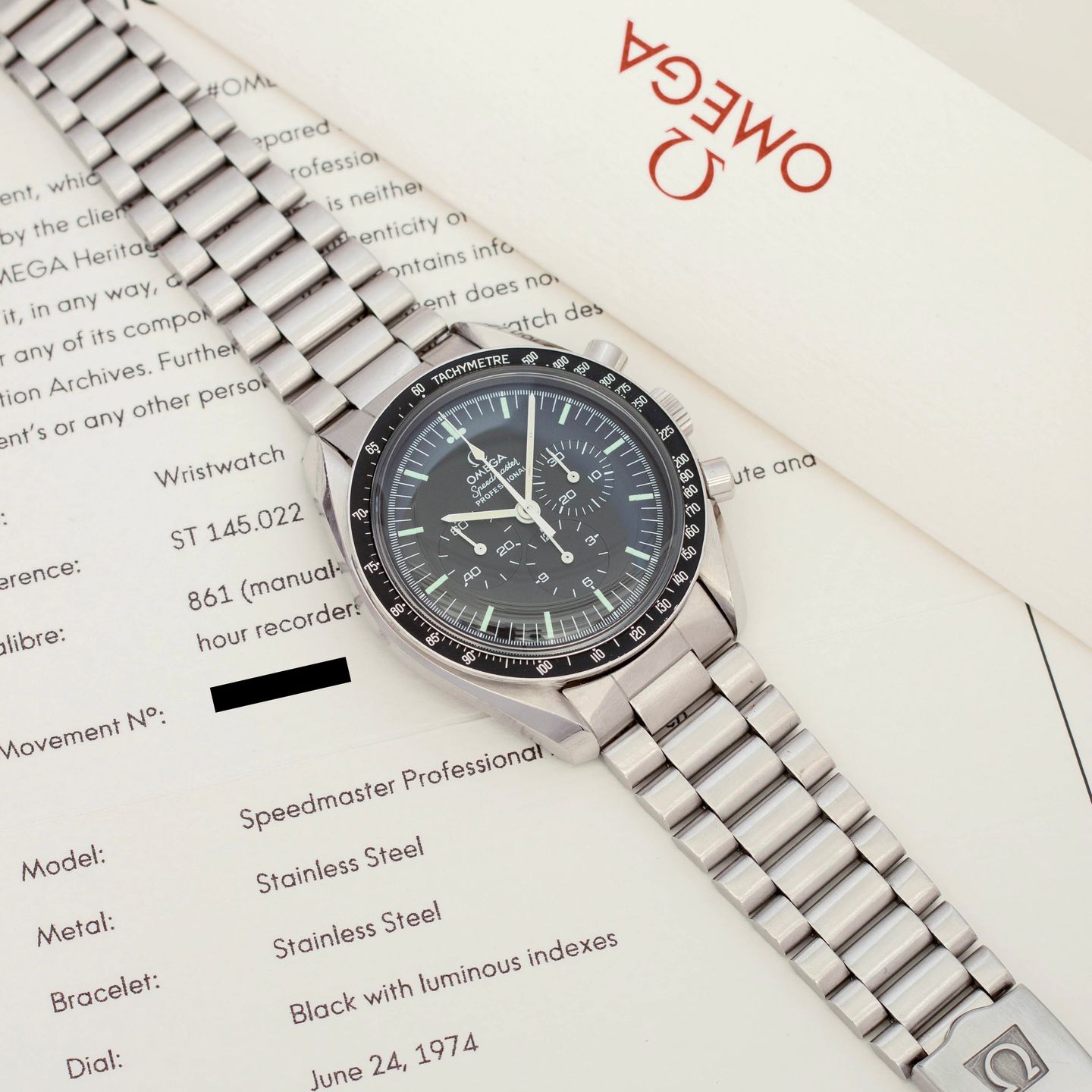 Omega Speedmaster Professional Moonwatch 145.022-71ST - (8/8)