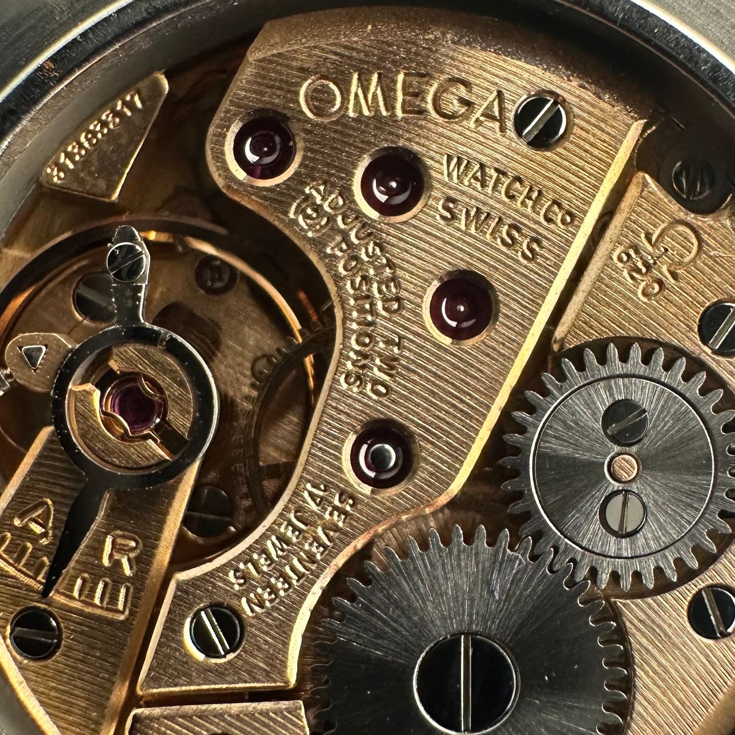 Omega De Ville 111.077 (1970) - Wit wijzerplaat 33mm Staal (4/8)