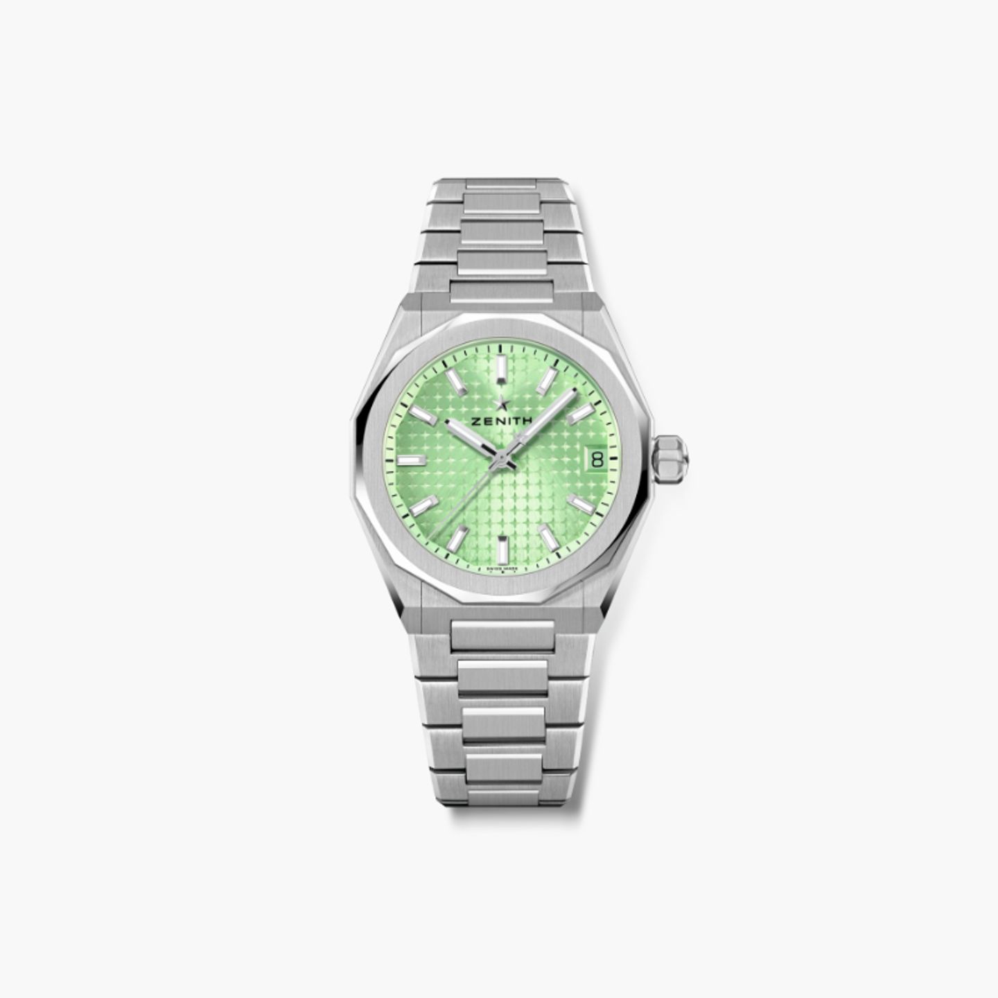 Zenith Defy Skyline 03.9400.670/61.I001 (2024) - Groen wijzerplaat 36mm Staal (1/1)