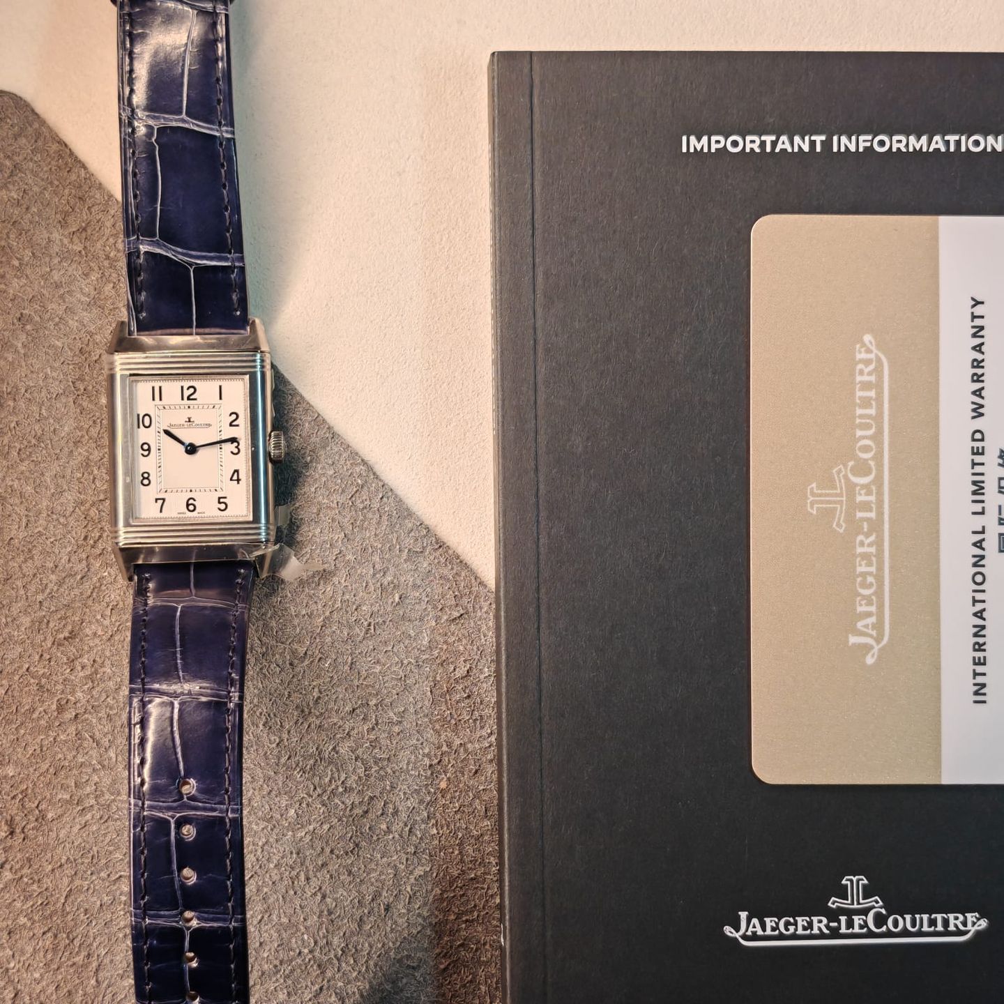 Jaeger-LeCoultre Reverso Classique Q2518540 (2024) - Silver dial 24 mm Steel case (8/8)