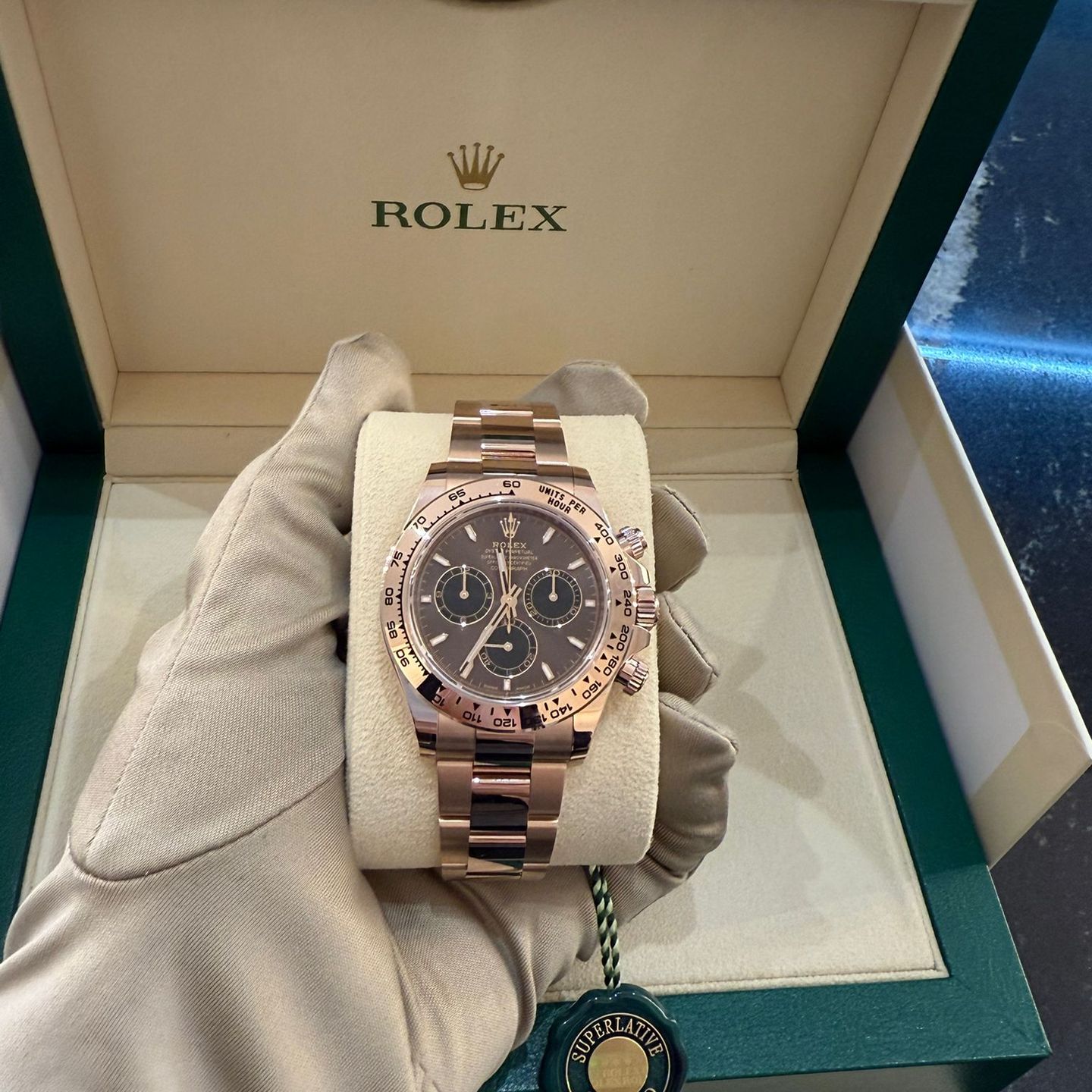 Rolex Daytona 126505 (2025) - Unknown dial 40 mm Rose Gold case (6/8)
