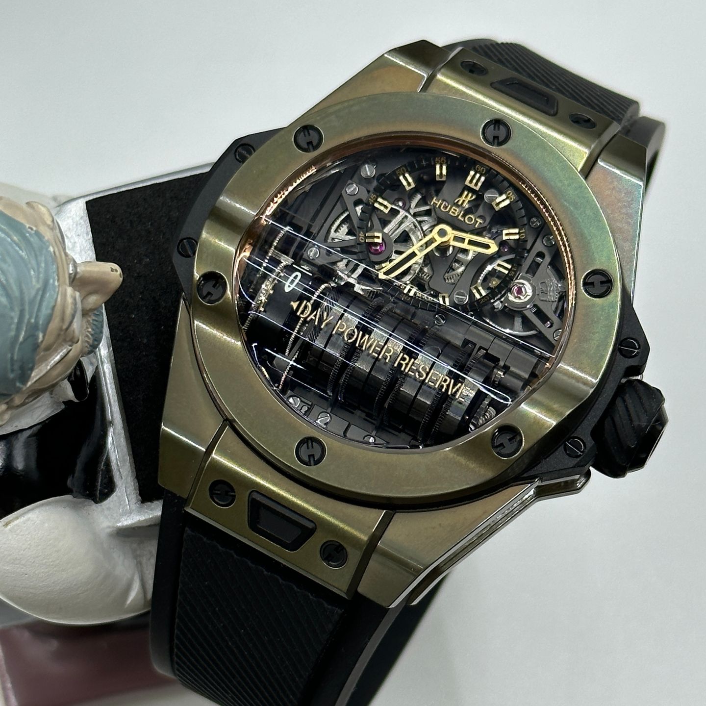 Hublot MP Collection 911.MX.0138.RX (2024) - Transparant wijzerplaat 45mm Geelgoud (1/8)