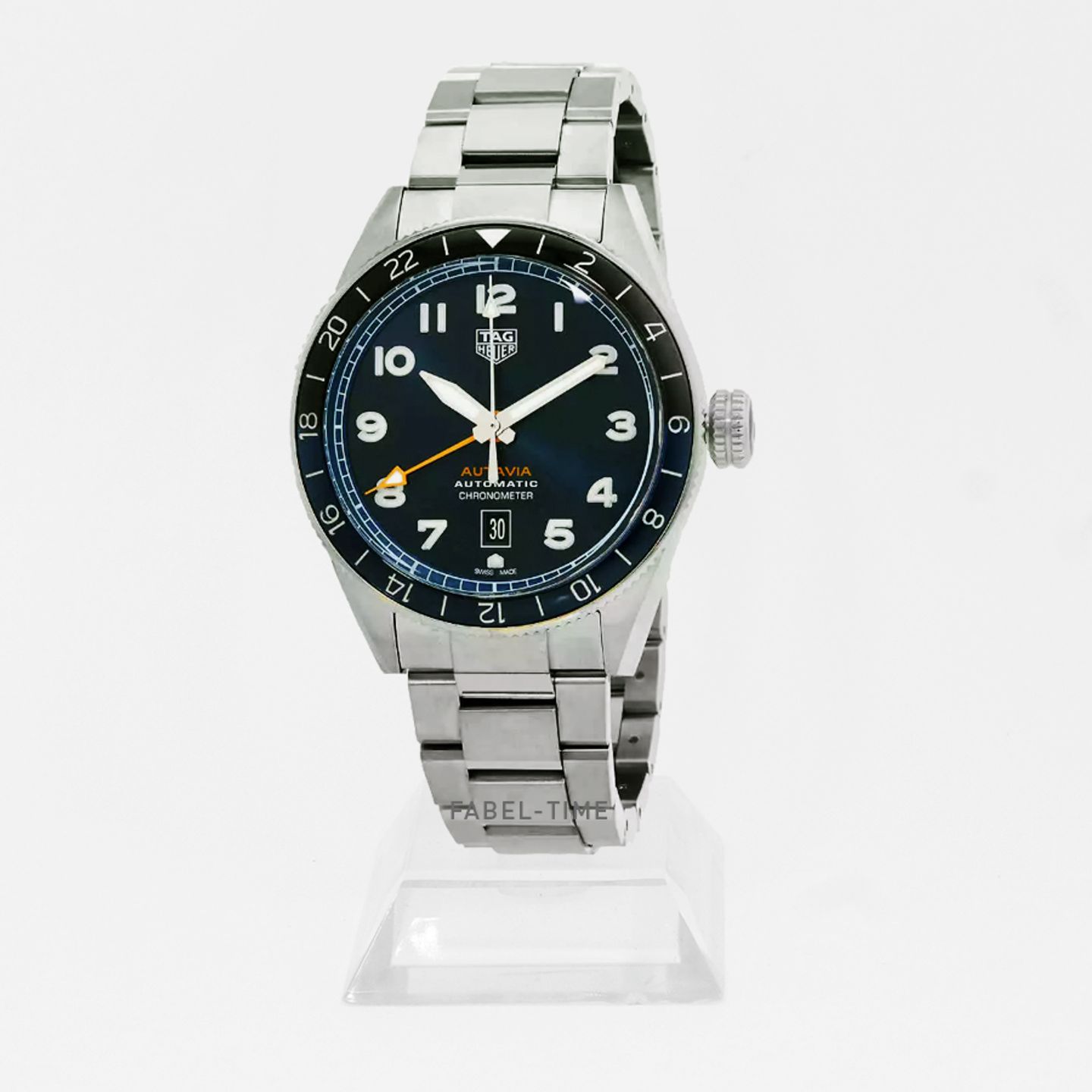 TAG Heuer Autavia WBE511A.BA0650 (2024) - Blauw wijzerplaat 42mm Staal (1/1)