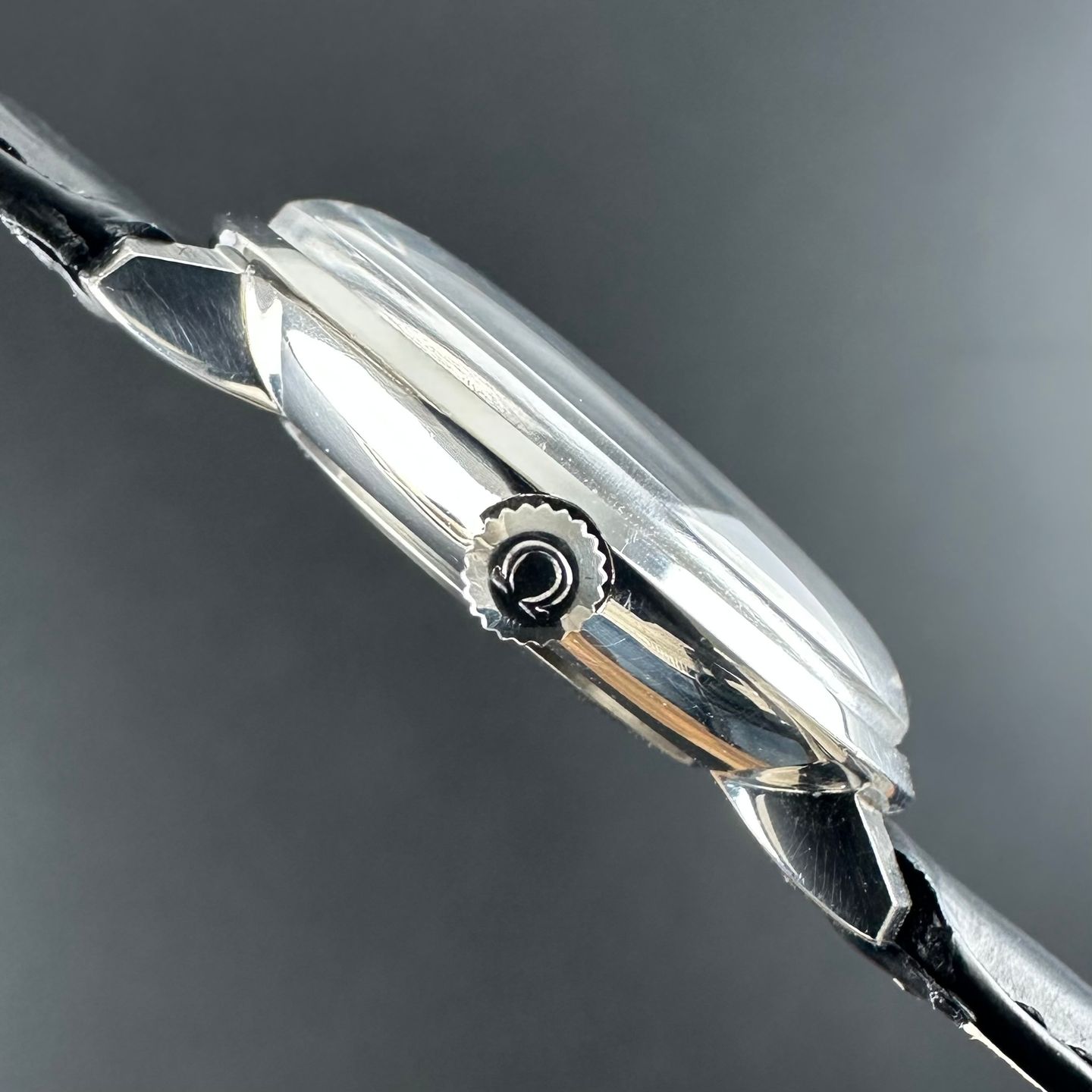 Omega De Ville 115.0001 (1973) - Grijs wijzerplaat 33mm Staal (4/8)