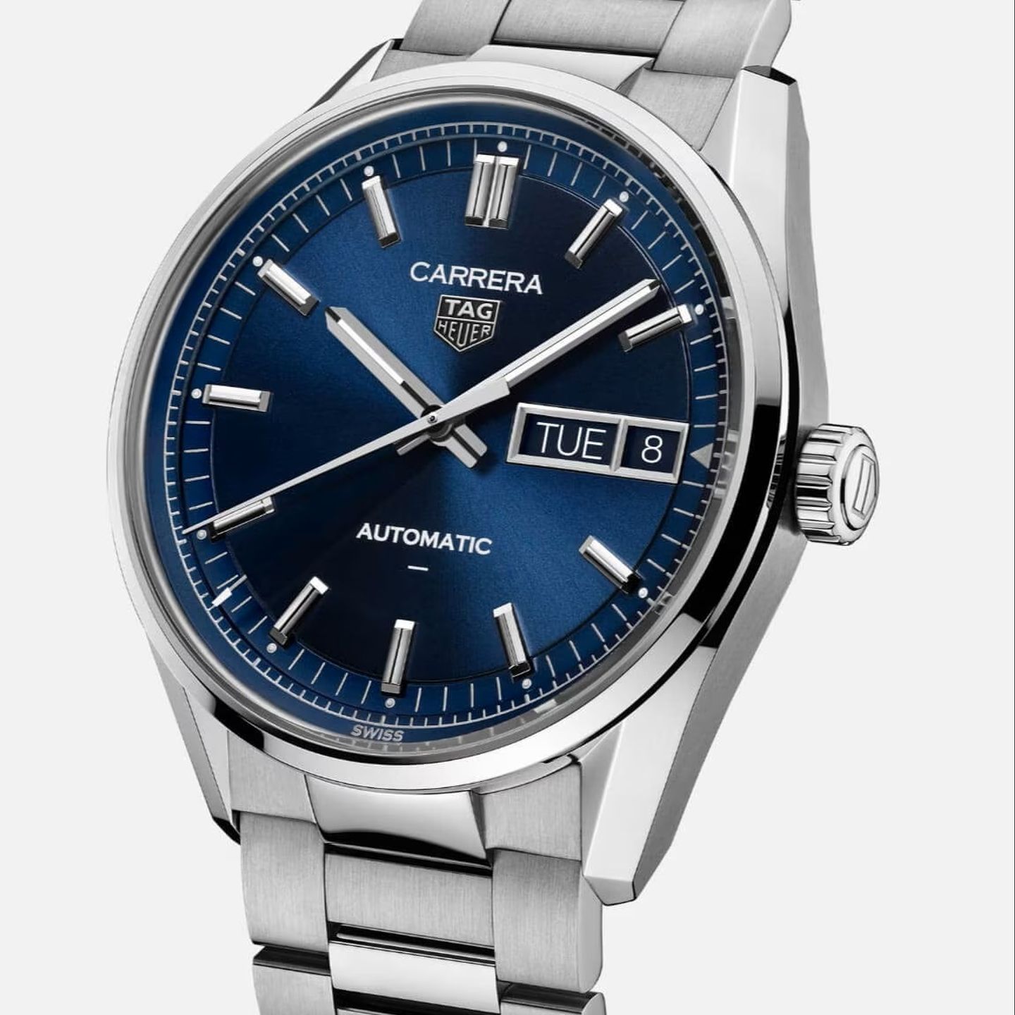 TAG Heuer Carrera WDA2112.BA0043 (2025) - Blue dial 41 mm Steel case (1/4)