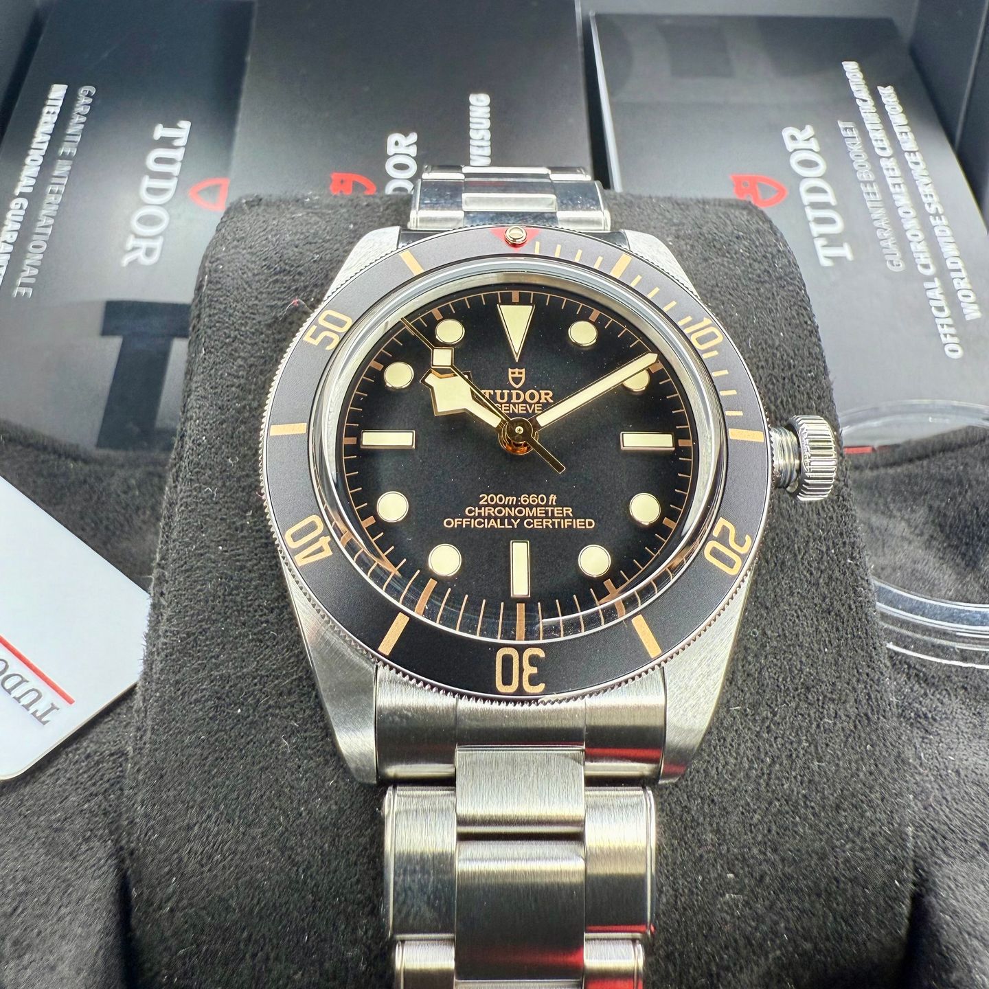 Tudor Black Bay Fifty-Eight 79030N (2025) - Black dial 39 mm Steel case (3/8)