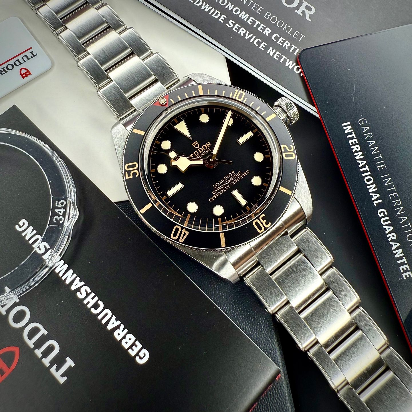 Tudor Black Bay Fifty-Eight 79030N (2025) - Black dial 39 mm Steel case (1/8)