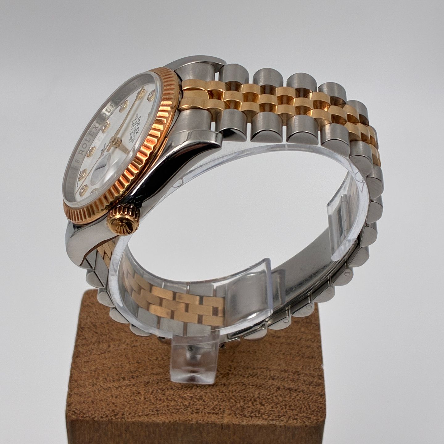 Rolex Datejust 36 116233 (2019) - White dial 36 mm Gold/Steel case (4/7)