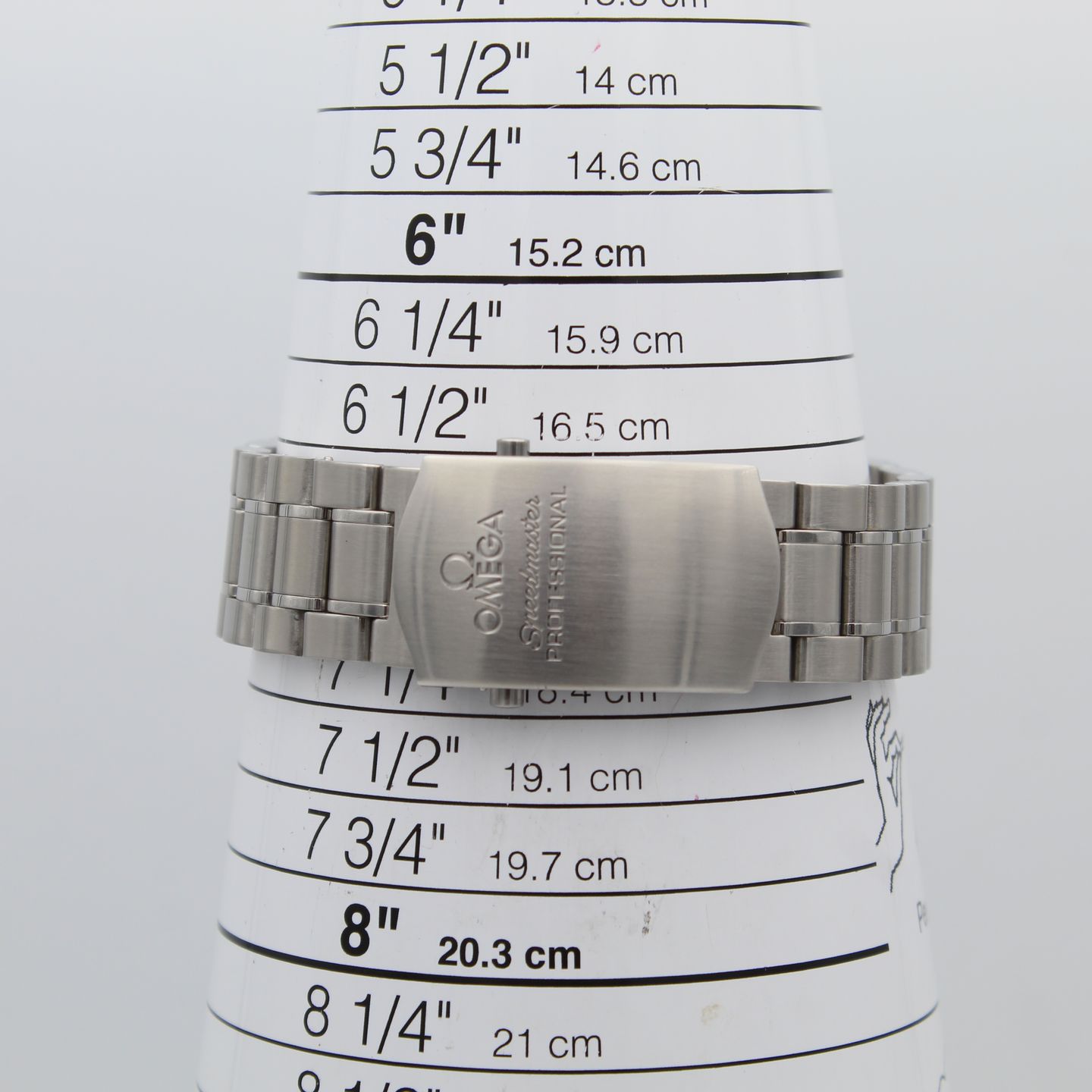 Omega Speedmaster Professional Moonwatch 3570.50.00 (2002) - Black dial 42 mm Steel case (8/8)