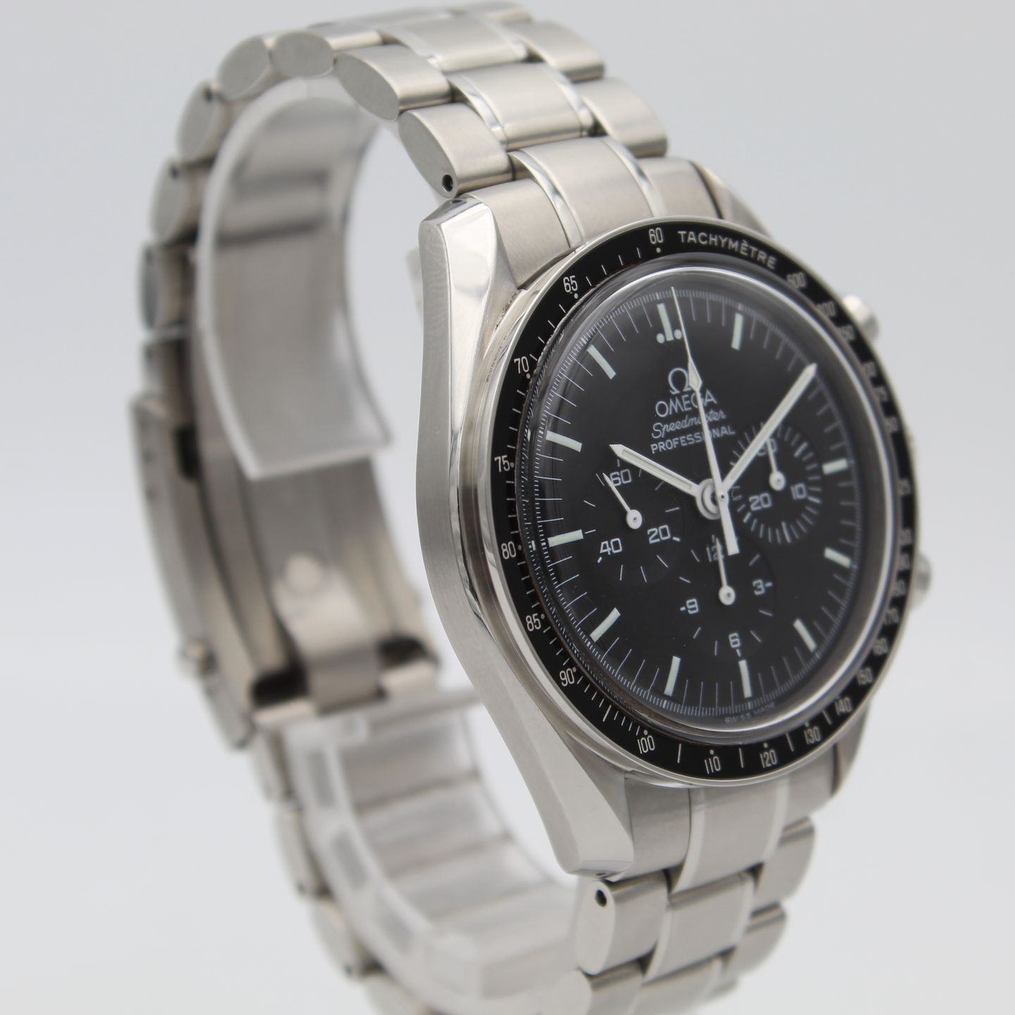 Omega Speedmaster Professional Moonwatch 3570.50.00 (2002) - Black dial 42 mm Steel case (3/8)