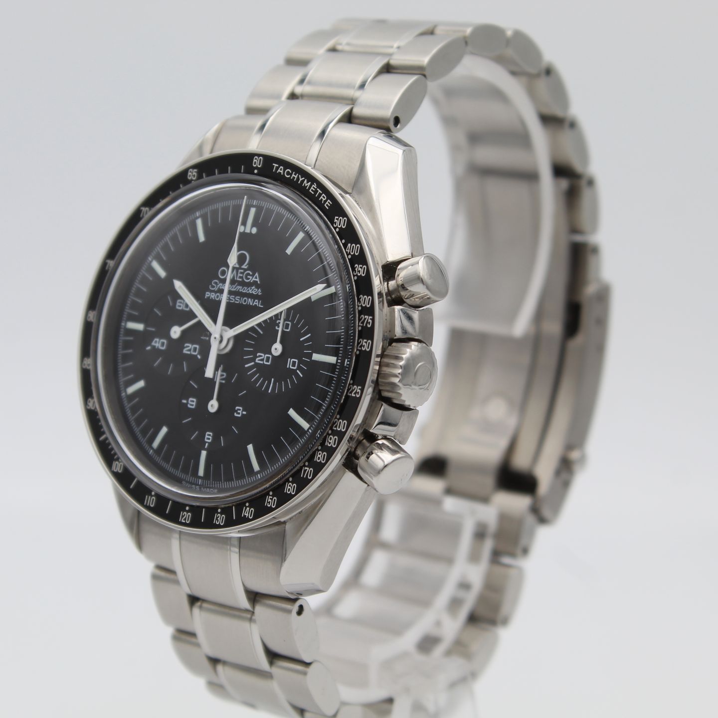 Omega Speedmaster Professional Moonwatch 3570.50.00 (2002) - Black dial 42 mm Steel case (4/8)