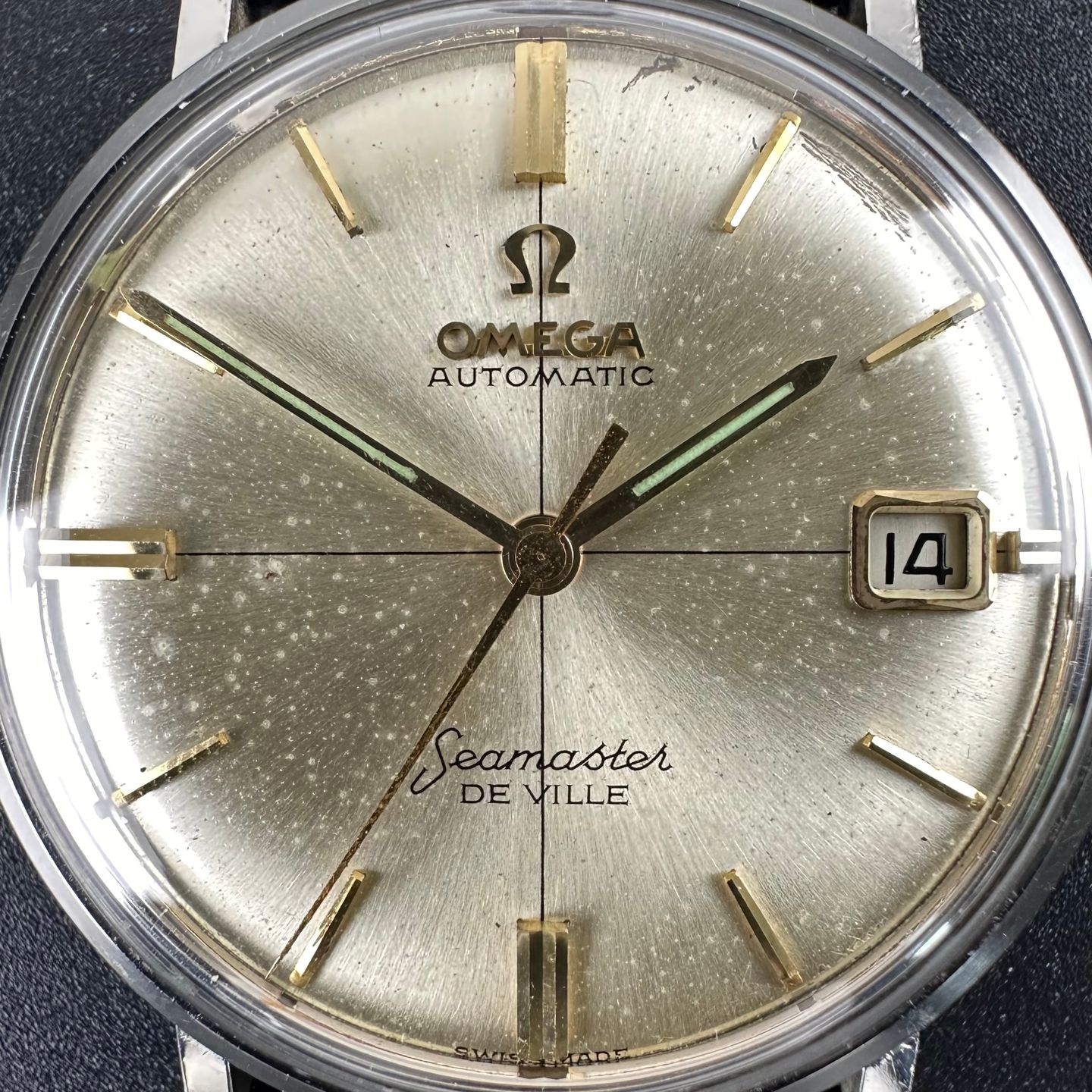 Omega Seamaster DeVille 14770 (1963) - Wit wijzerplaat 34mm Staal (8/8)