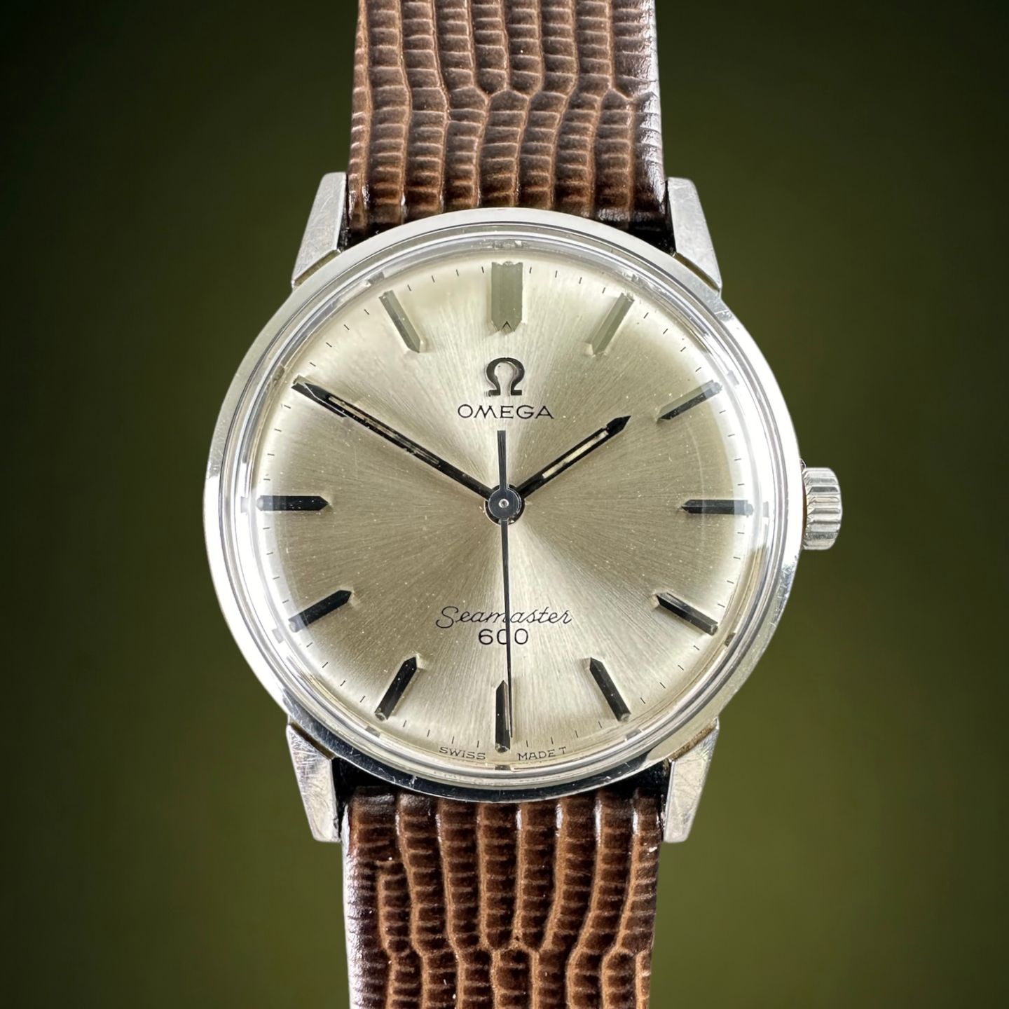 Omega Seamaster 135.012 (1968) - White dial 33 mm Steel case (1/8)