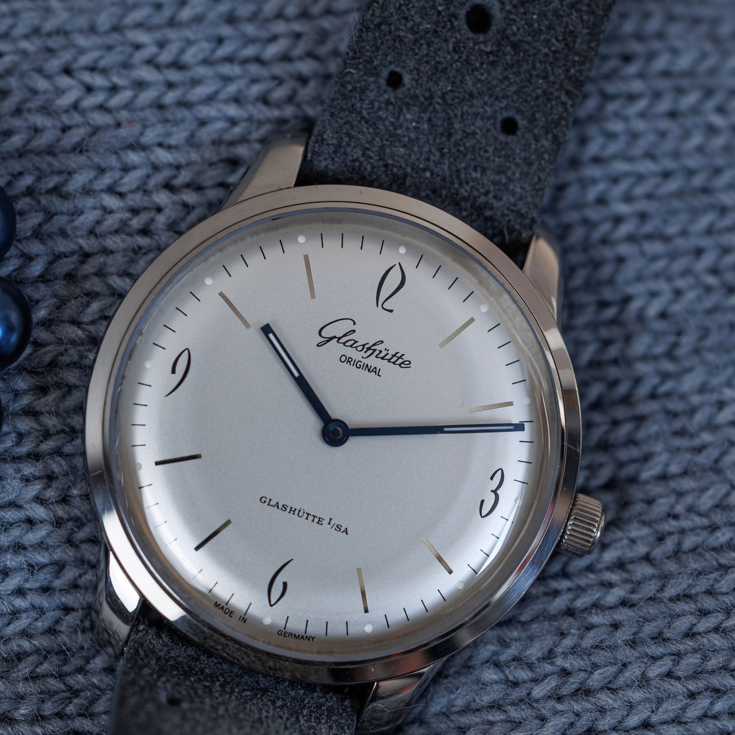 Glashütte Original Senator 49-12-01-04-04 (Unknown (random serial)) - Black dial 40 mm Steel case (4/6)