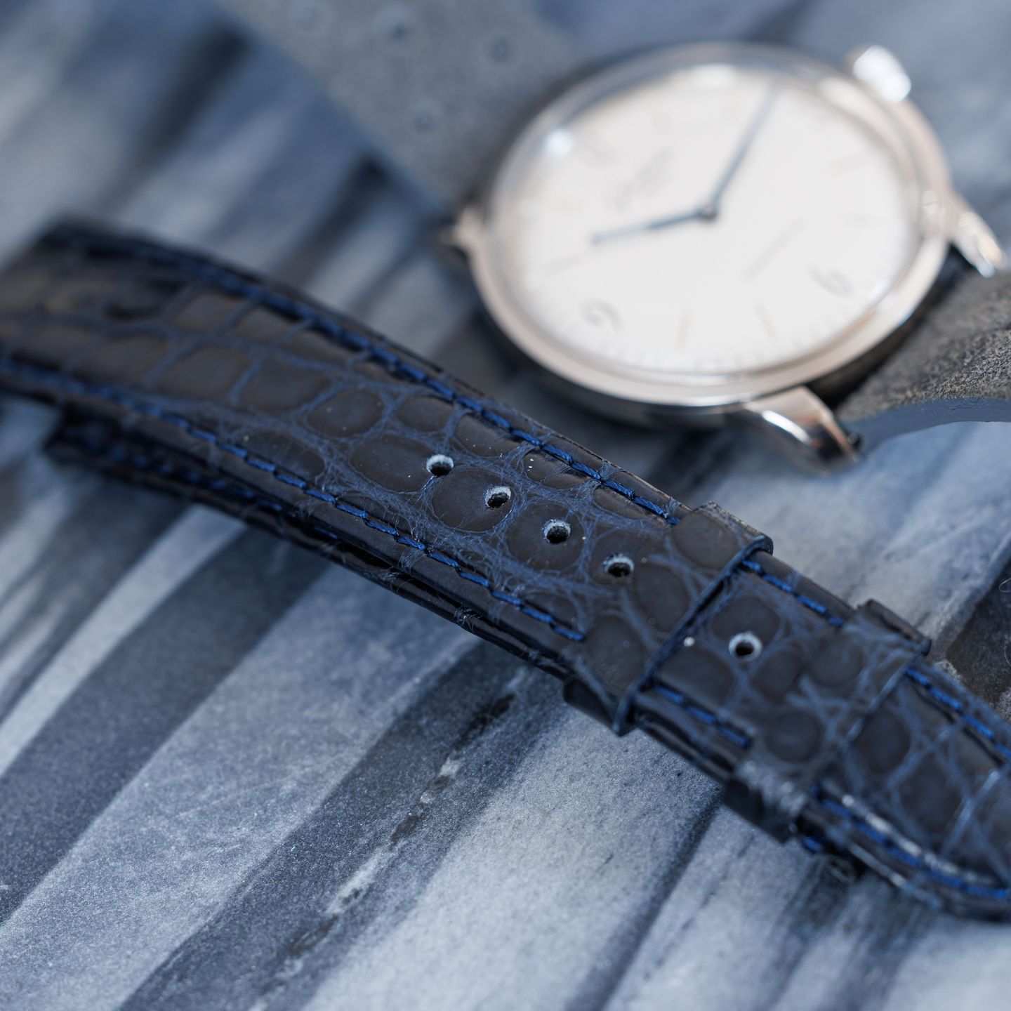 Glashütte Original Senator 49-12-01-04-04 (Unknown (random serial)) - Black dial 40 mm Steel case (6/6)