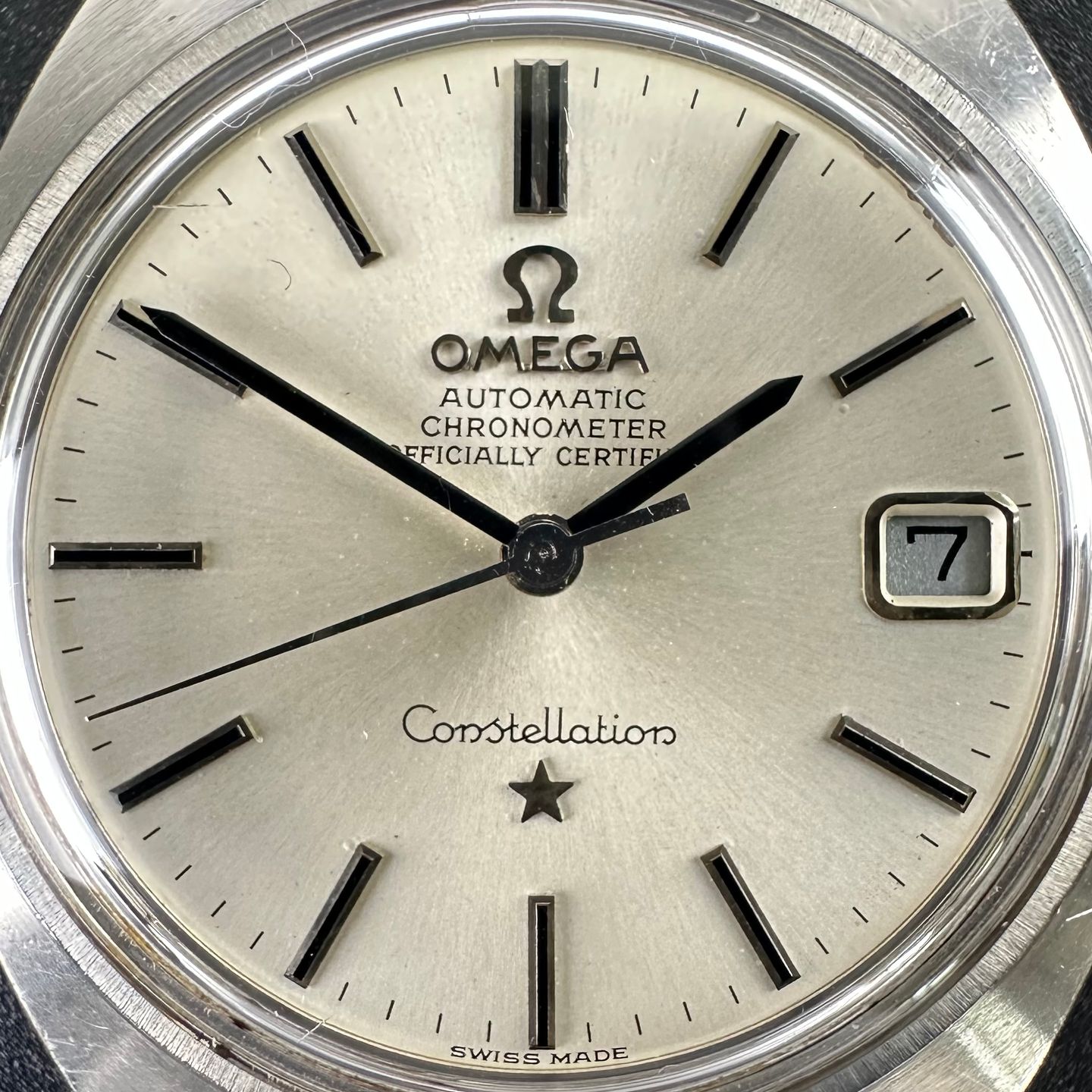 Omega Constellation 168.017 (1969) - White dial 35 mm Steel case (8/8)