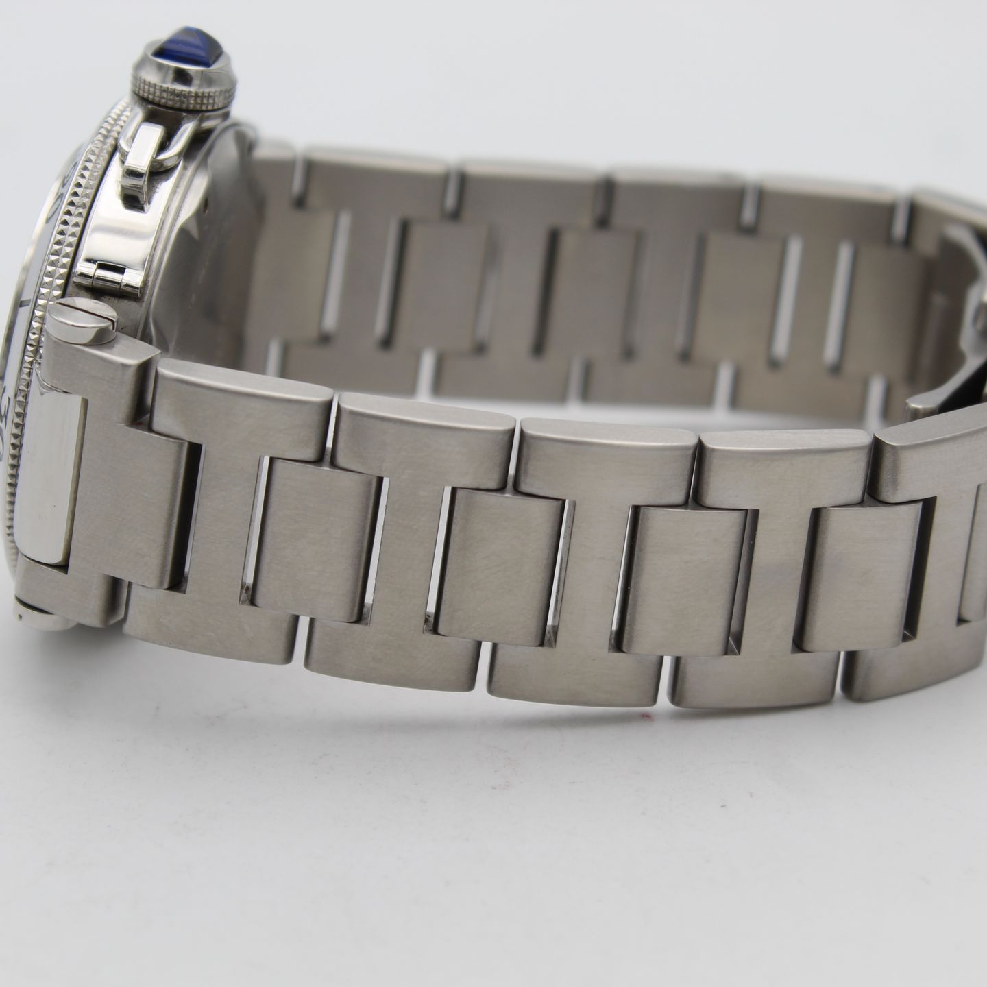 Cartier Pasha Seatimer W31080M7 (Unknown (random serial)) - Silver dial 40 mm Steel case (6/8)