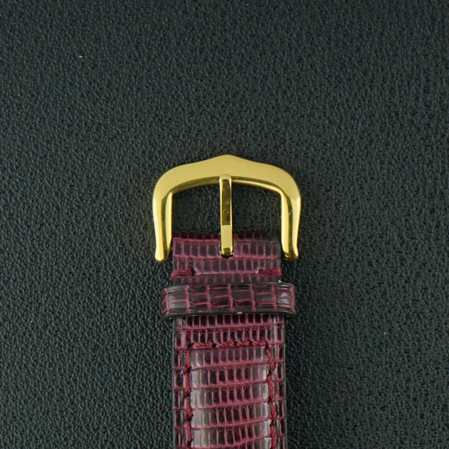 Cartier Tank Vermeil 5057001 (1987) - Red dial 20 mm Silver case (7/8)