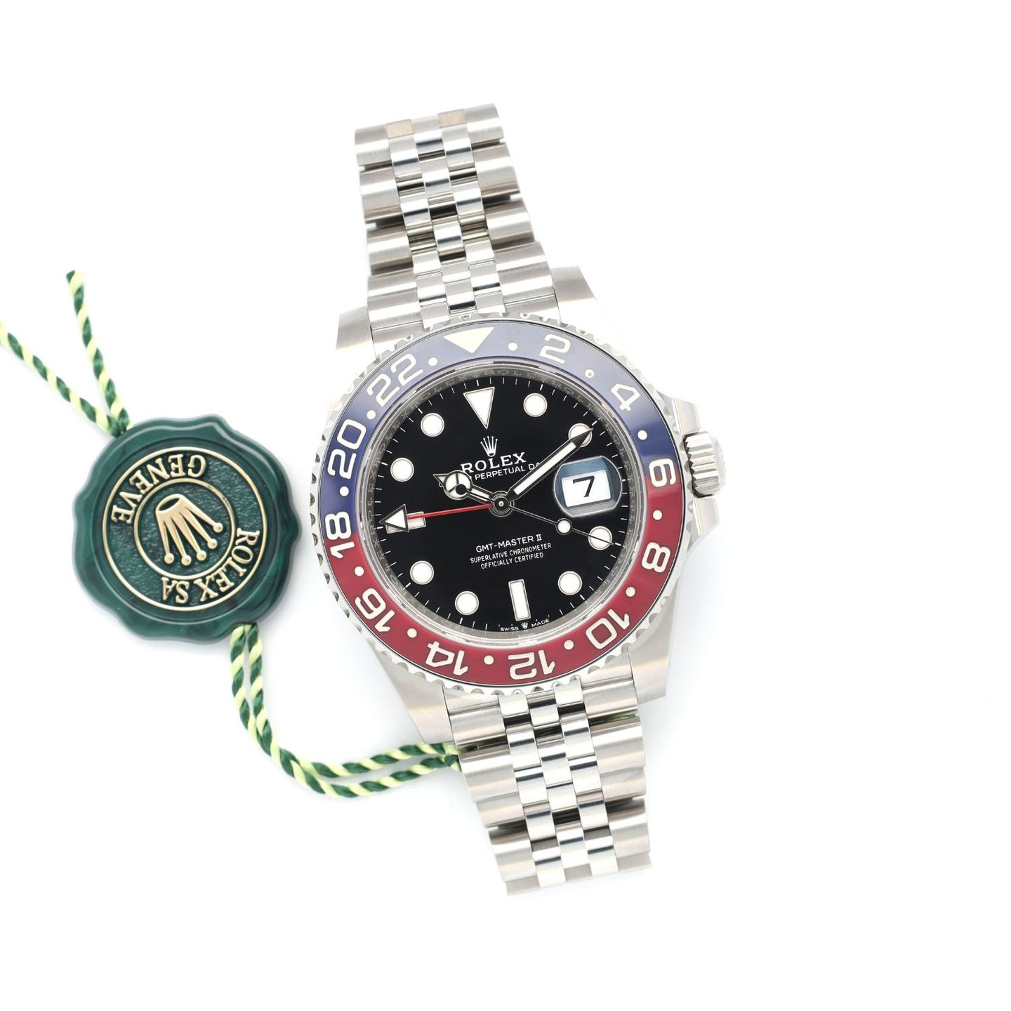 Rolex GMT-Master II 126710BLRO (2024) - Zwart wijzerplaat 40mm Staal (7/8)