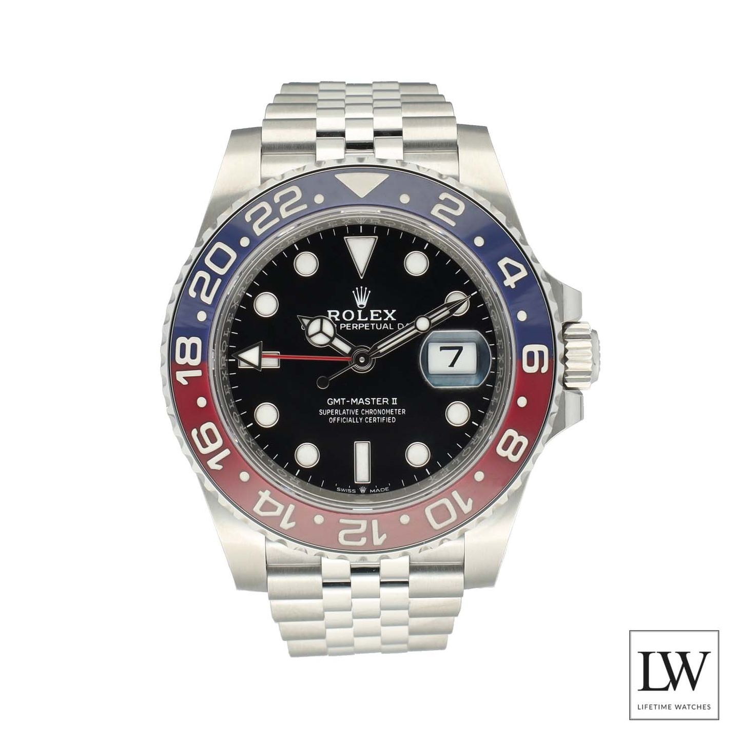 Rolex GMT-Master II 126710BLRO (2024) - Zwart wijzerplaat 40mm Staal (2/8)