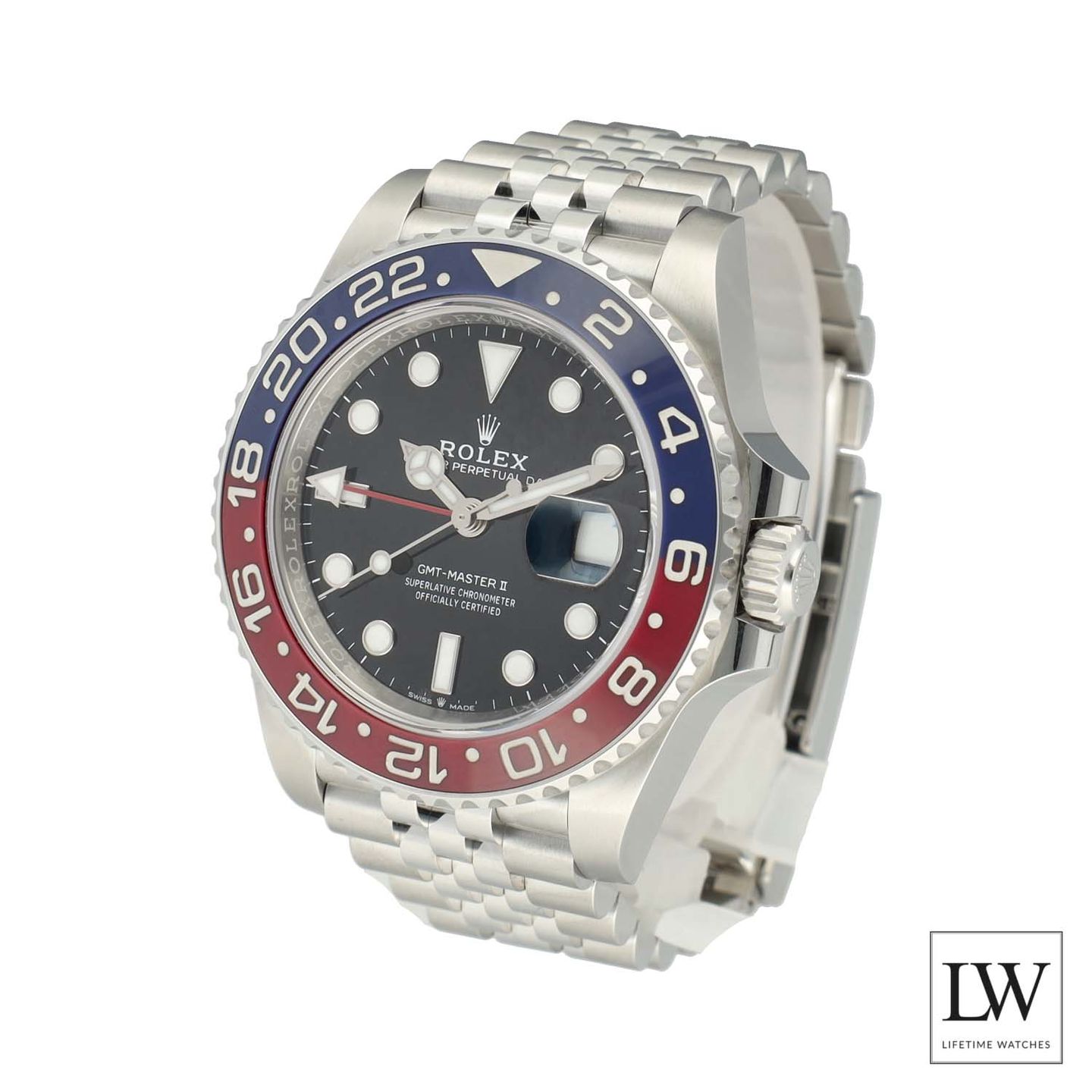 Rolex GMT-Master II 126710BLRO (2024) - Zwart wijzerplaat 40mm Staal (4/8)