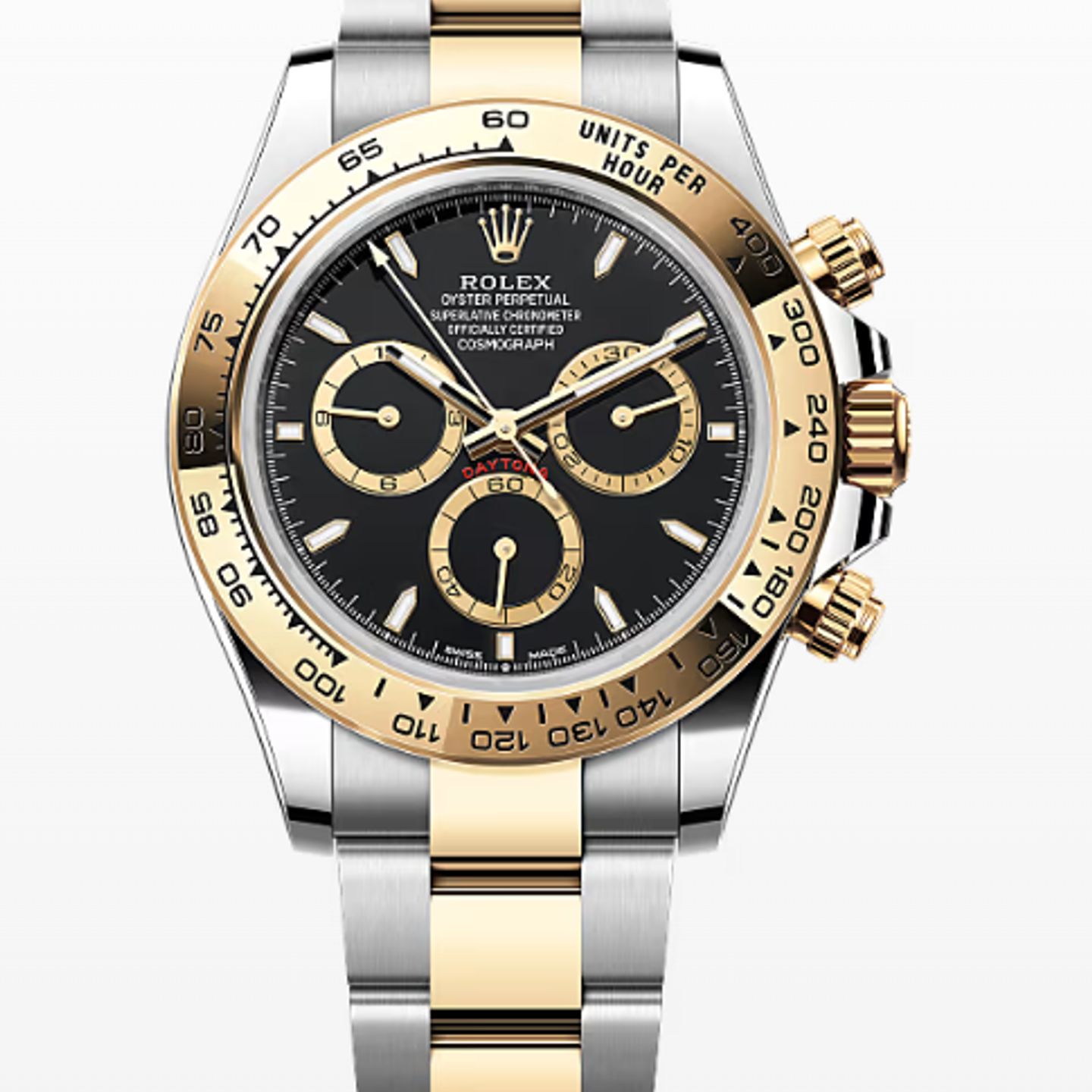 Rolex Daytona 126503 (2024) - Black dial 40 mm Gold/Steel case (1/1)