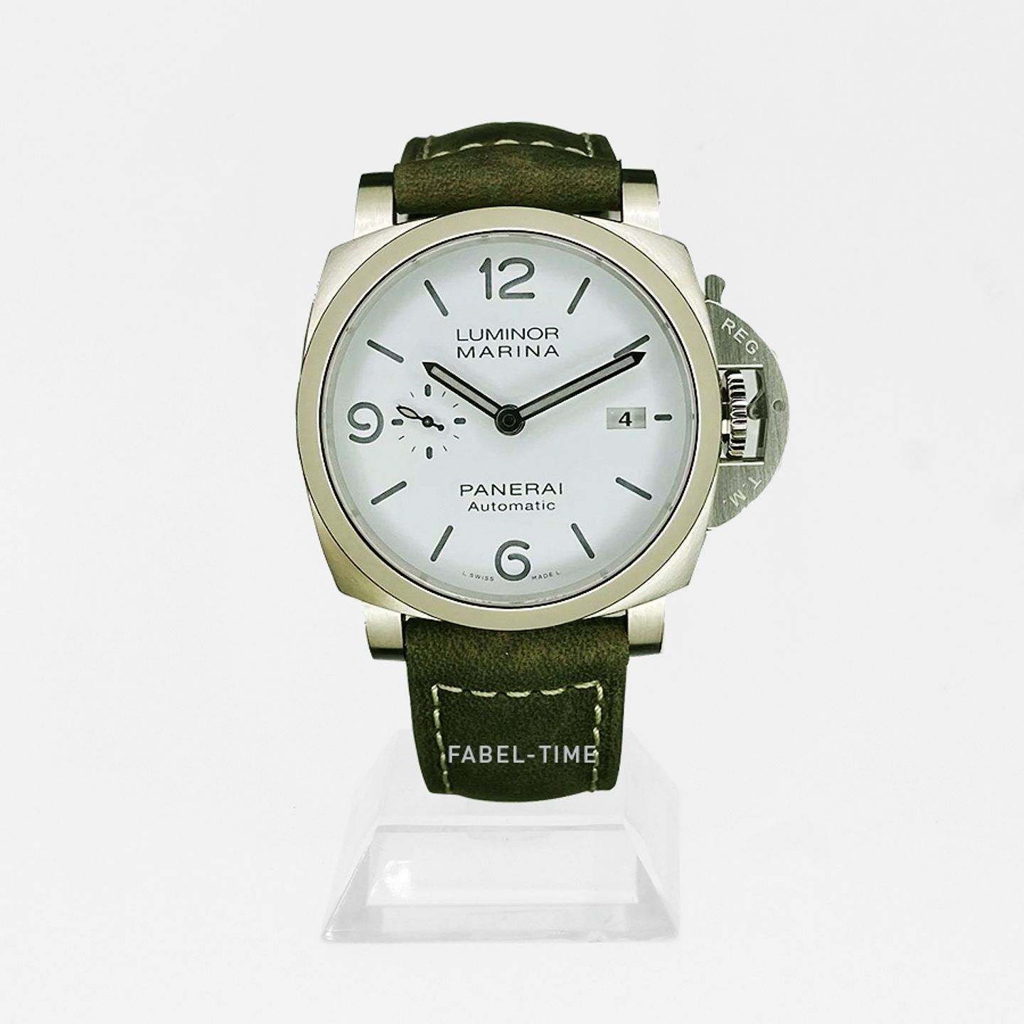 Panerai Luminor Marina PAM01314 (2024) - Wit wijzerplaat 44mm Staal (1/1)