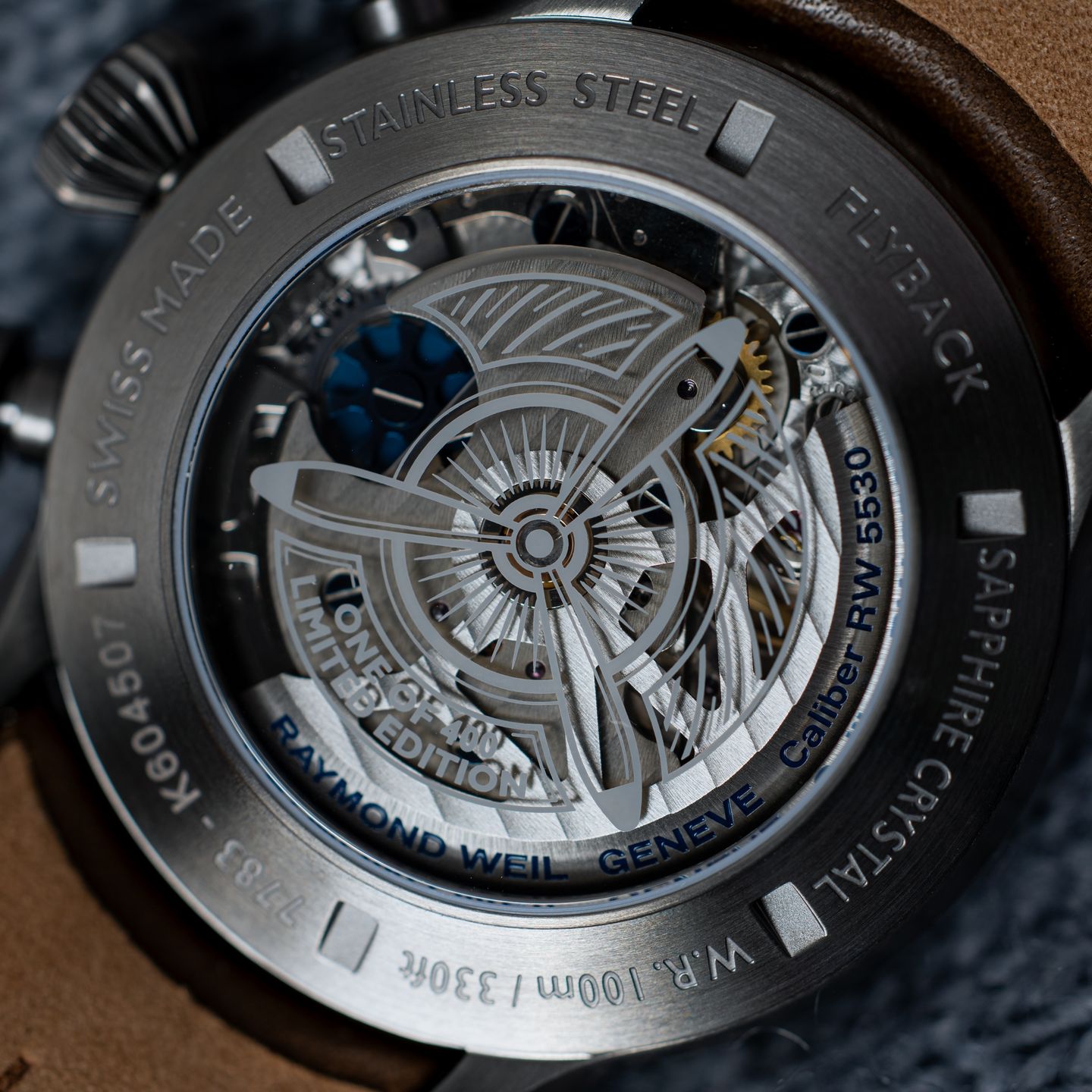 Raymond Weil Freelancer 7783-TIC-05520 (2025) - Green dial 42 mm Steel case (7/7)