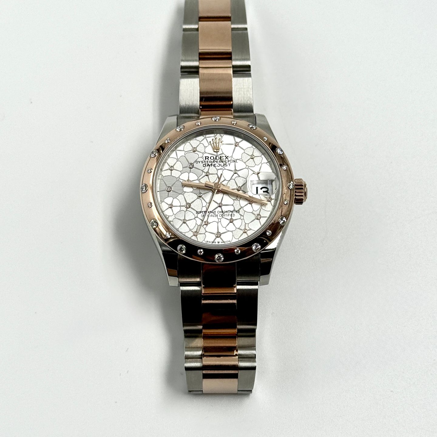 Rolex Datejust 31 278341RBR SILVER FLOWER OYS - (3/5)