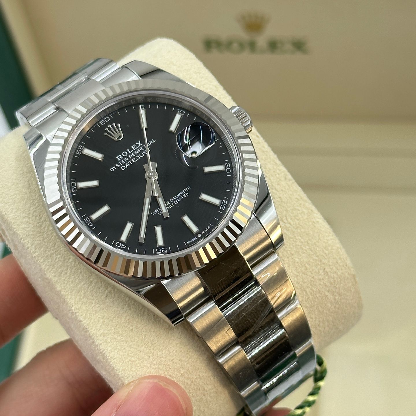 Rolex Datejust 41 126334 (2022) - Black dial 41 mm Steel case (5/8)