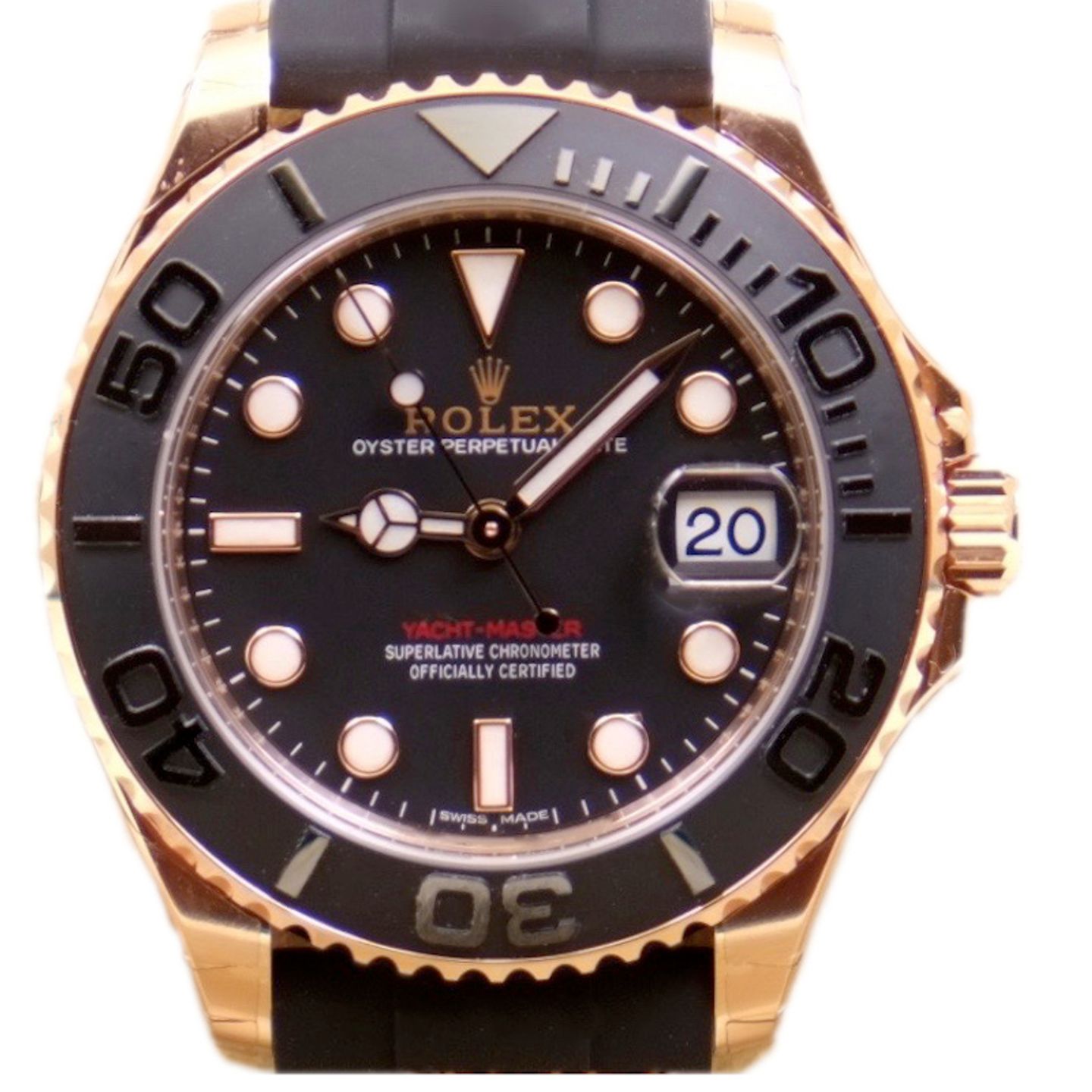 Rolex Yacht-Master 37 268655 (2025) - Zwart wijzerplaat 37mm Roségoud (1/1)