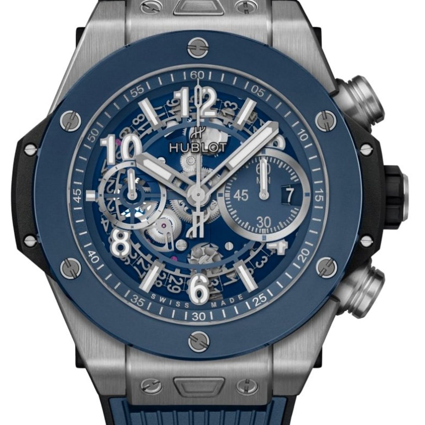 Hublot Big Bang Unico 441.NL.5171.RX (2023) - Transparant wijzerplaat 42mm Titanium (1/1)