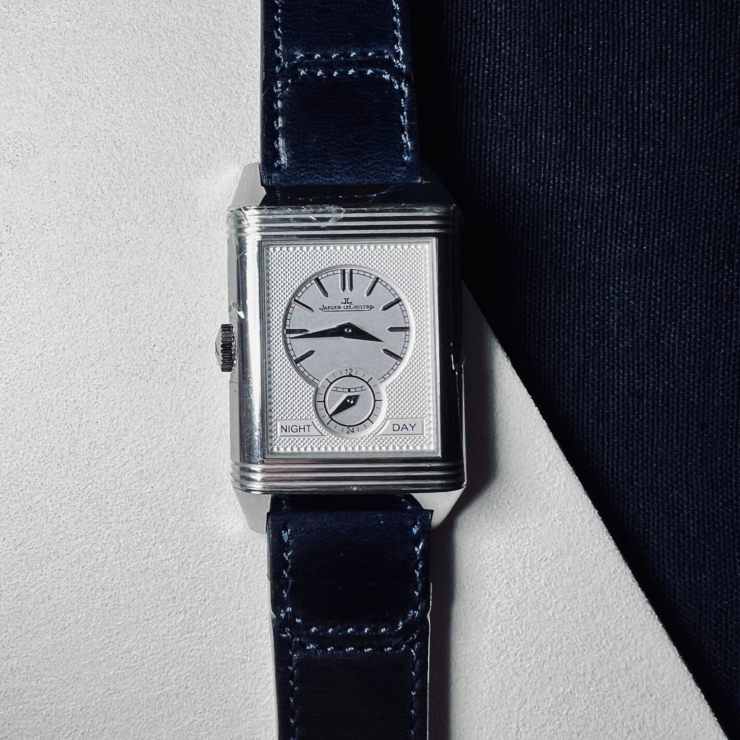 Jaeger-LeCoultre Reverso Duoface Q3988482 (2020) - Blue dial 28 mm Steel case (2/8)