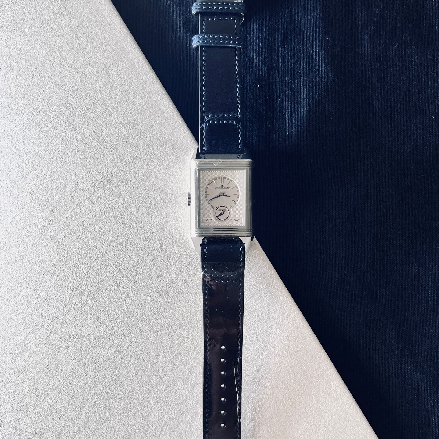 Jaeger-LeCoultre Reverso Duoface Q3988482 (2020) - Blue dial 28 mm Steel case (4/8)