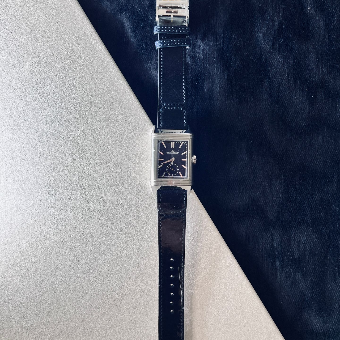 Jaeger-LeCoultre Reverso Duoface Q3988482 (2020) - Blue dial 28 mm Steel case (3/8)