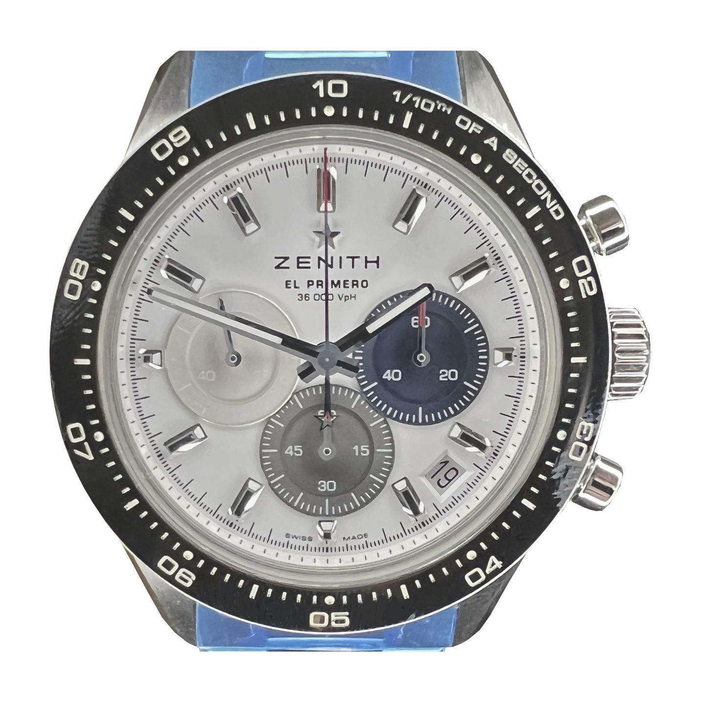 Zenith Chronomaster Sport 03.3100.3600/69.M3100 (2022) - White dial 41 mm Steel case (1/8)