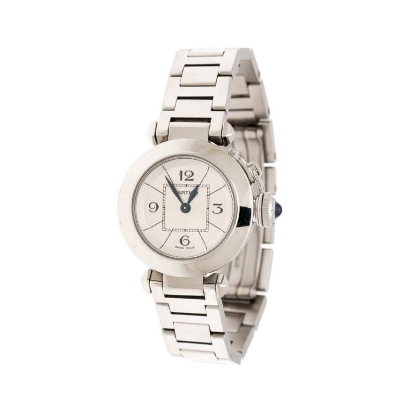 Cartier Pasha 2973 (2010) - White dial 27 mm Steel case (1/1)