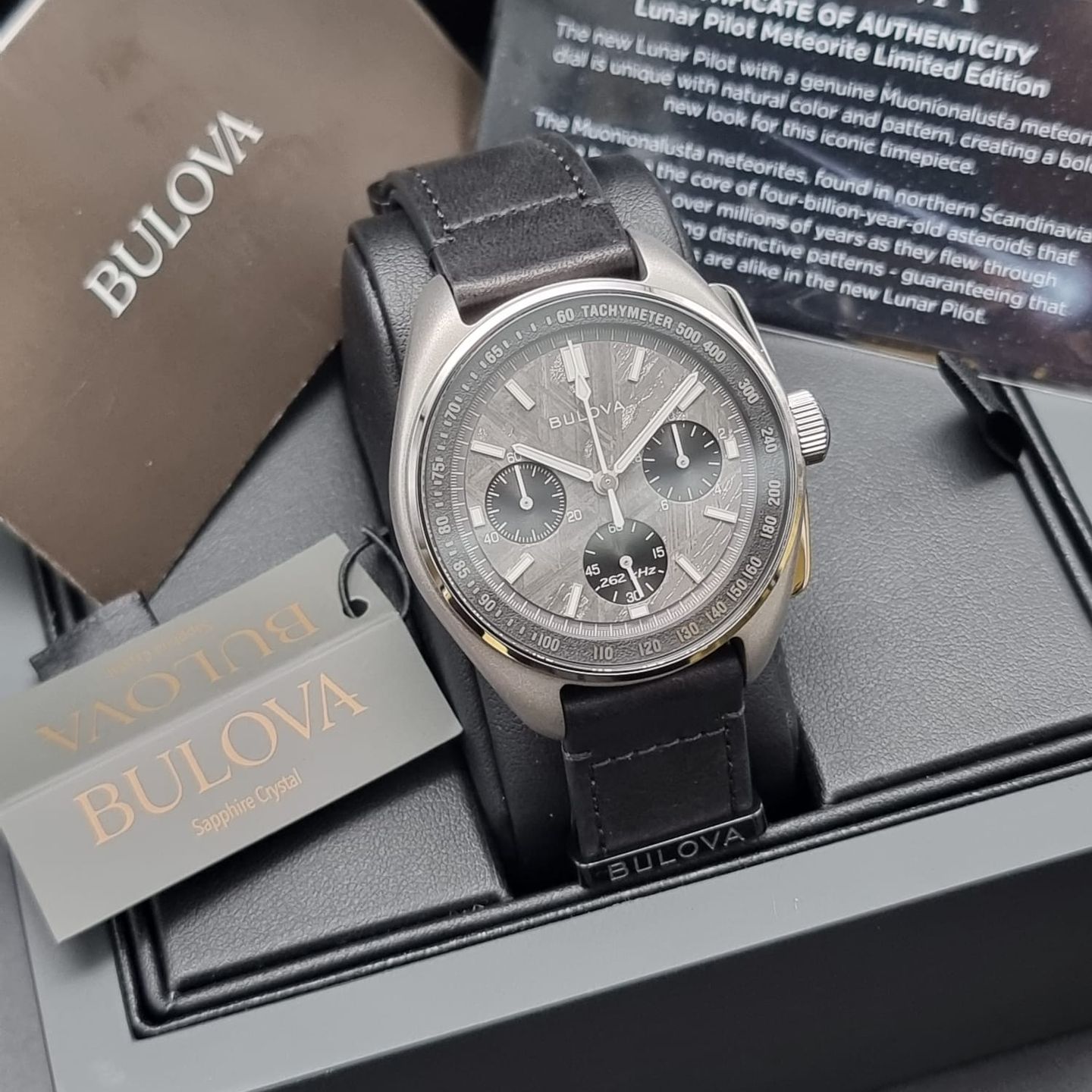 Bulova Accutron 26A209A (2024) - Zilver wijzerplaat 44mm Staal (7/8)