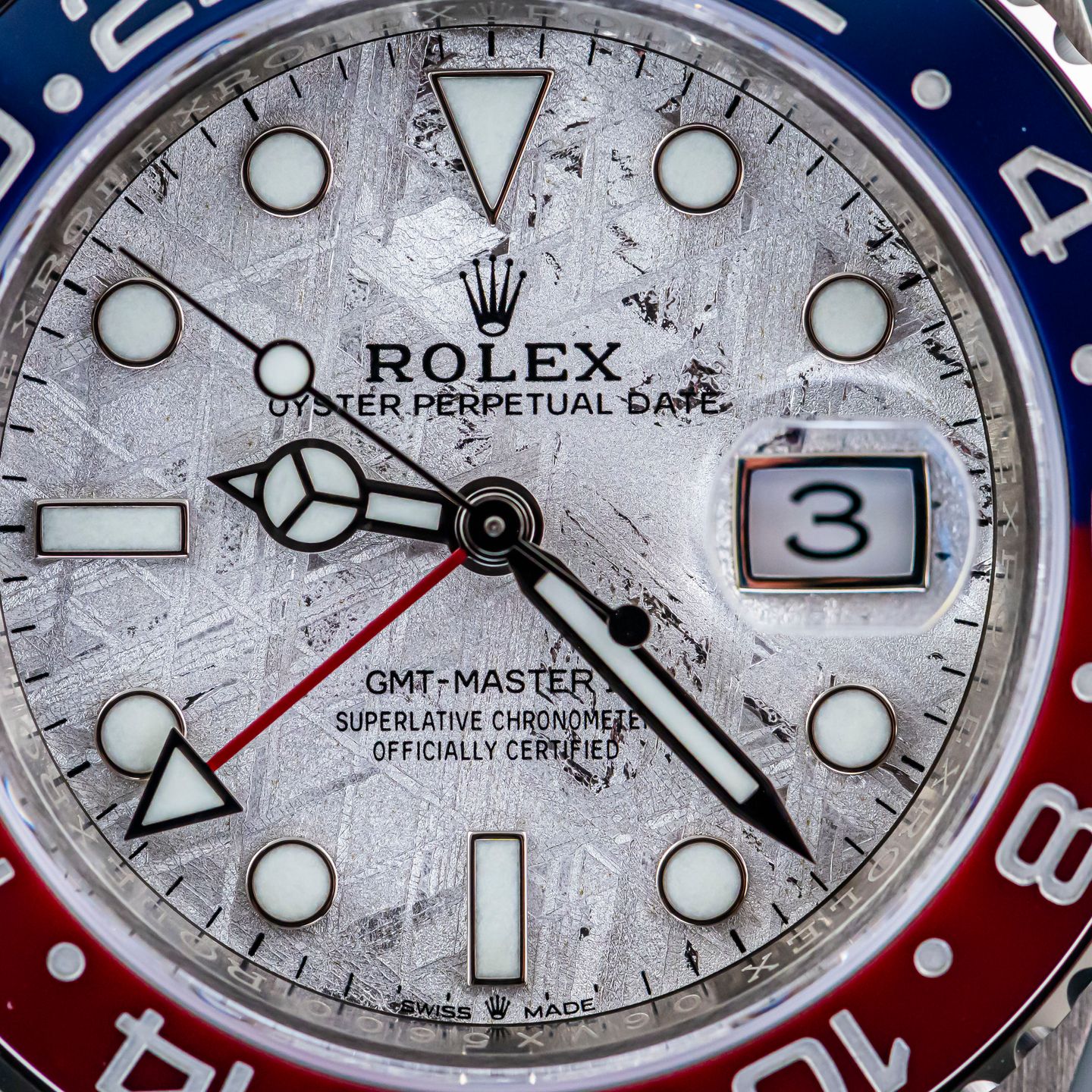 Rolex GMT-Master II 126719BLRO (2020) - Silver dial 40 mm White Gold case (7/8)