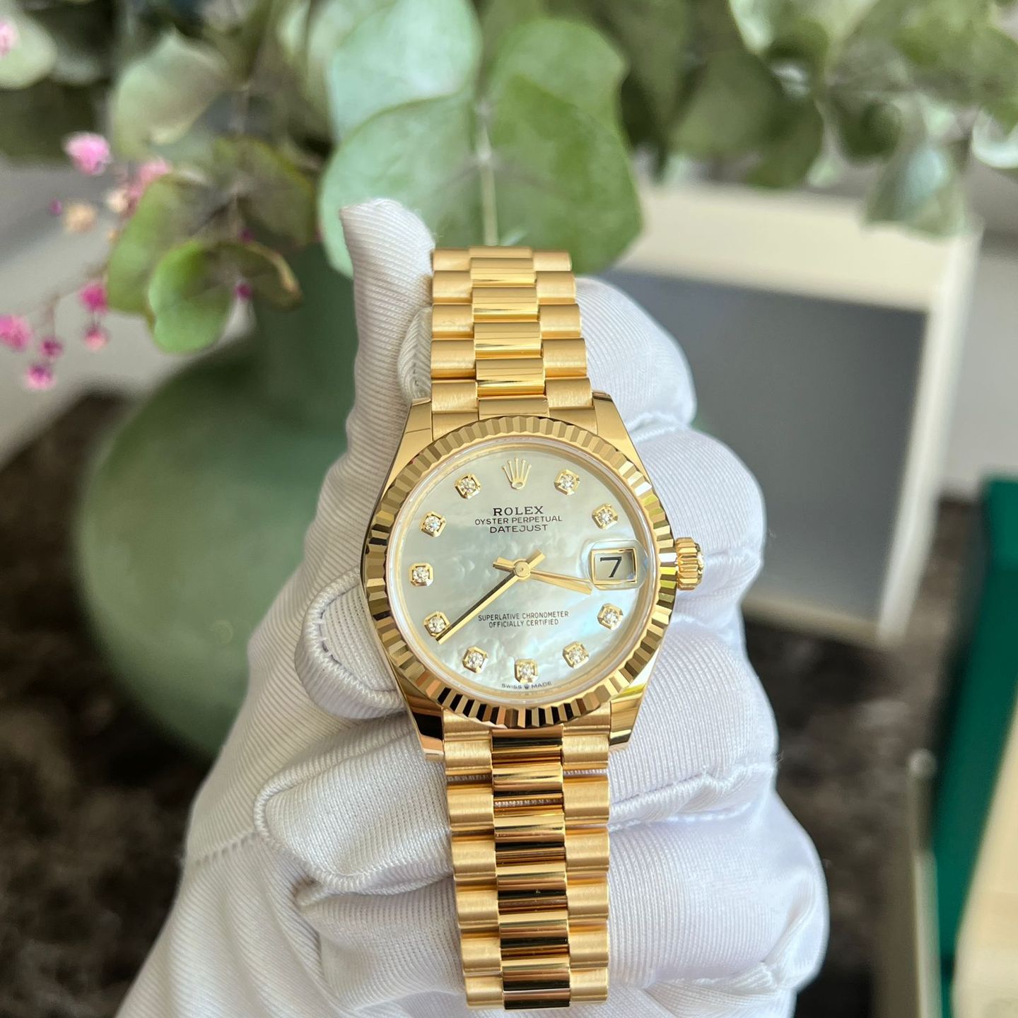 Rolex Datejust 31 278278 (2025) - Unknown dial 31 mm Yellow Gold case (5/8)